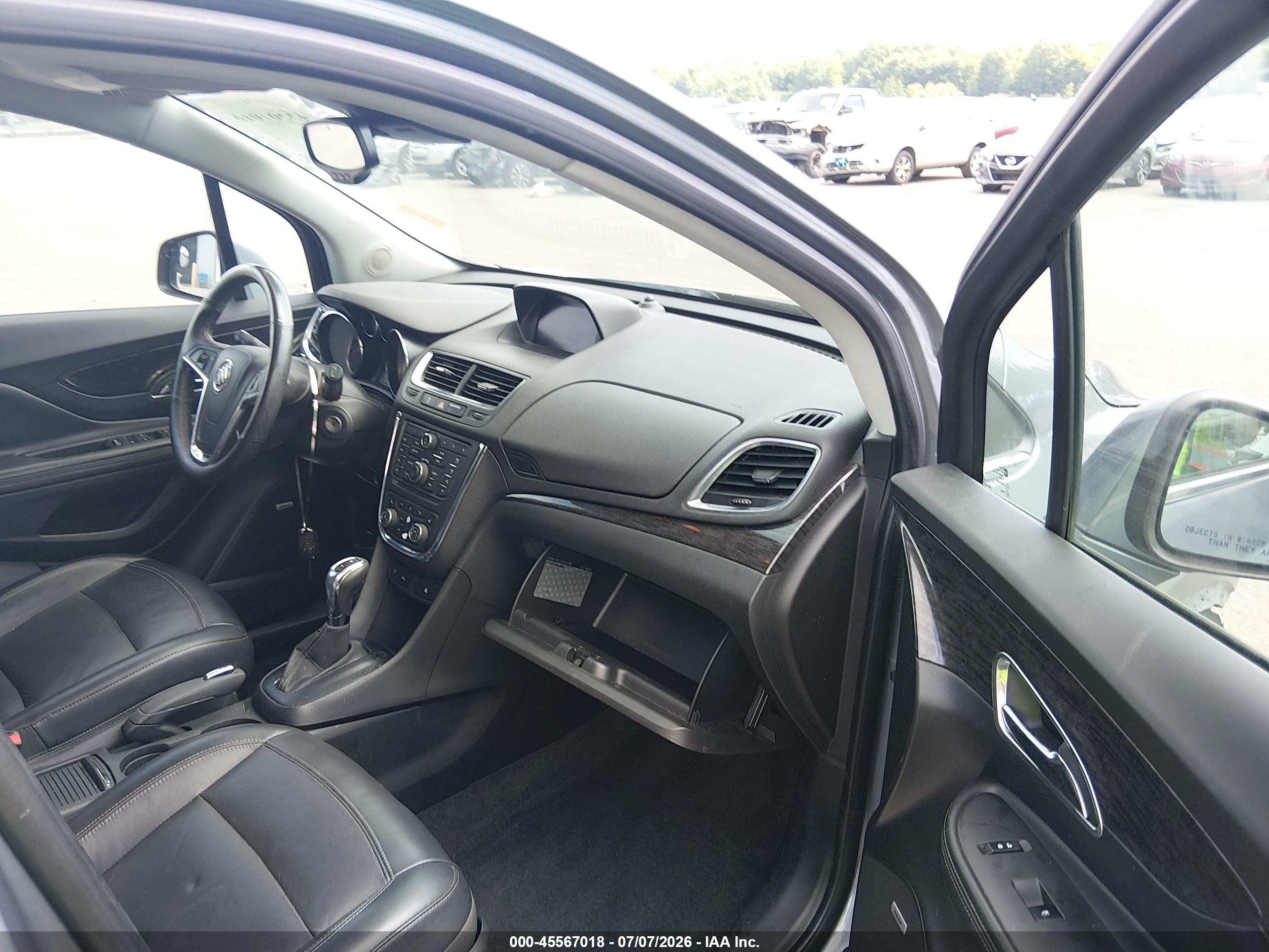 2013 Buick Encore Premium Gray vin: KL4CJHSB0DB090648