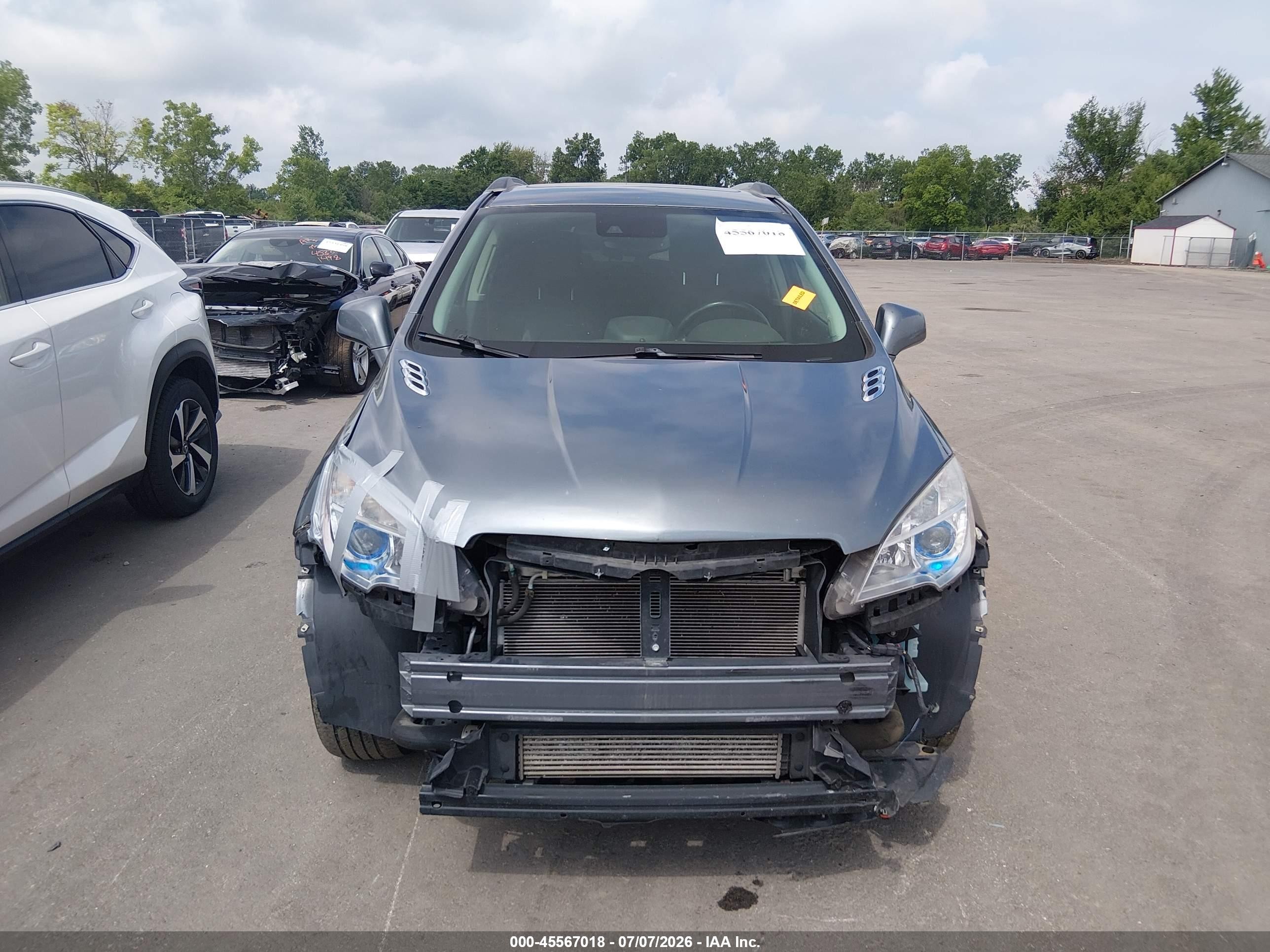 2013 Buick Encore Premium Gray vin: KL4CJHSB0DB090648