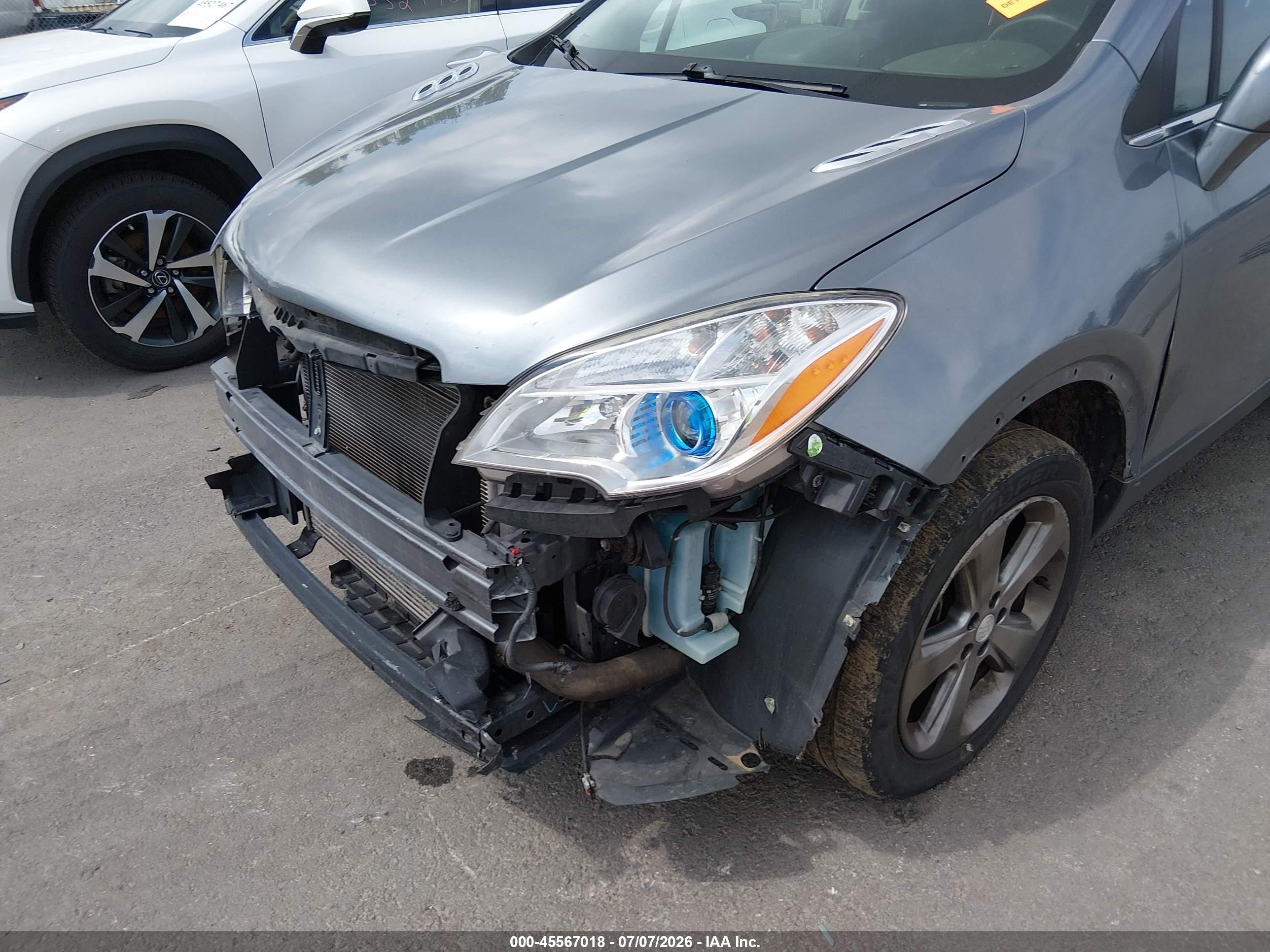 2013 Buick Encore Premium Gray vin: KL4CJHSB0DB090648