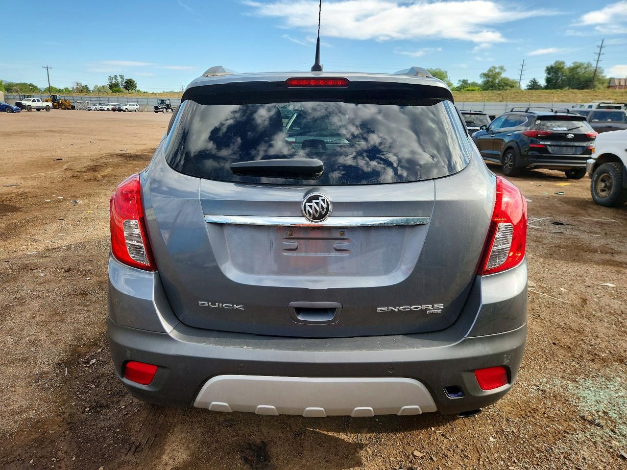 2014 Buick Encore Premium Gray vin: KL4CJHSB0EB734019