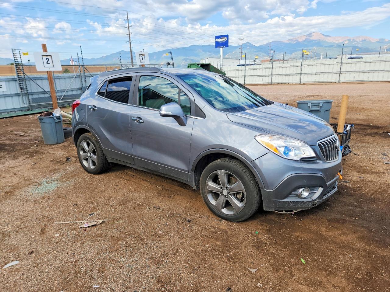 2014 Buick Encore Premium Gray vin: KL4CJHSB0EB734019