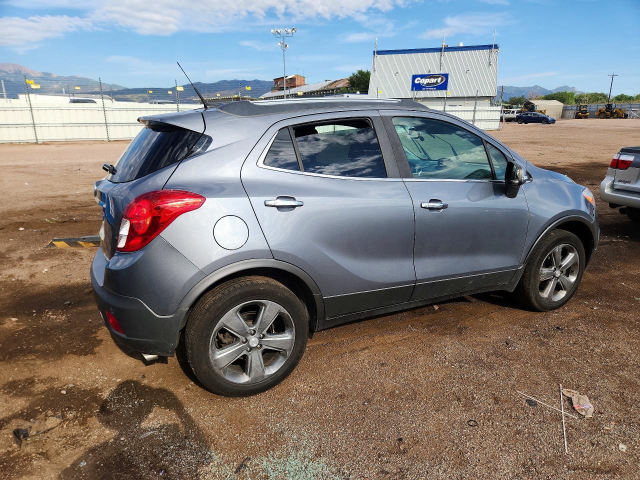 2014 Buick Encore Premium Gray vin: KL4CJHSB0EB734019