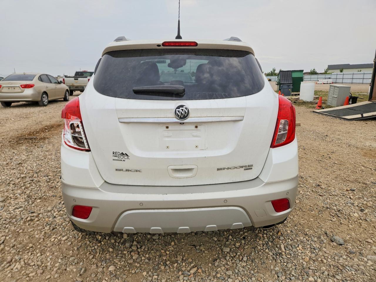 2014 Buick Encore Premium White vin: KL4CJHSB0EB784788