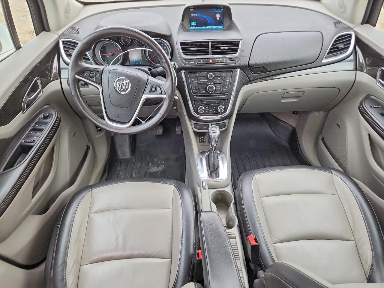 2014 Buick Encore Premium White vin: KL4CJHSB0EB784788