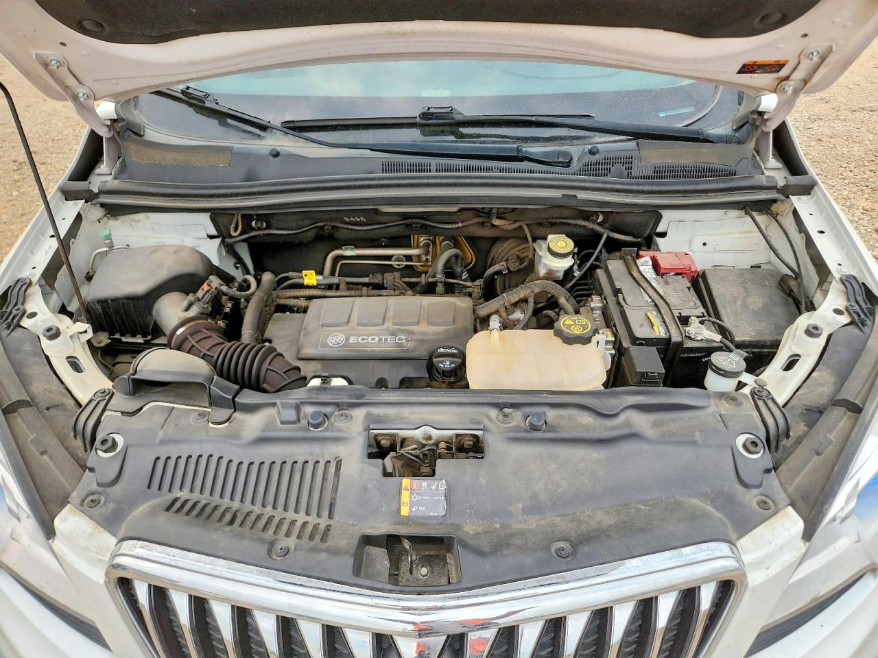 2014 Buick Encore Premium White vin: KL4CJHSB0EB784788
