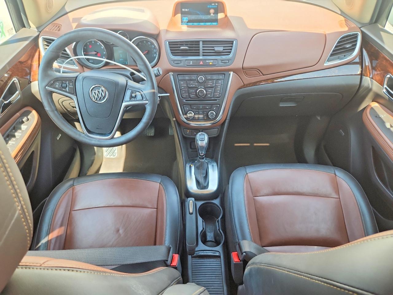 2015 Buick Encore Premium White vin: KL4CJHSB0FB258002