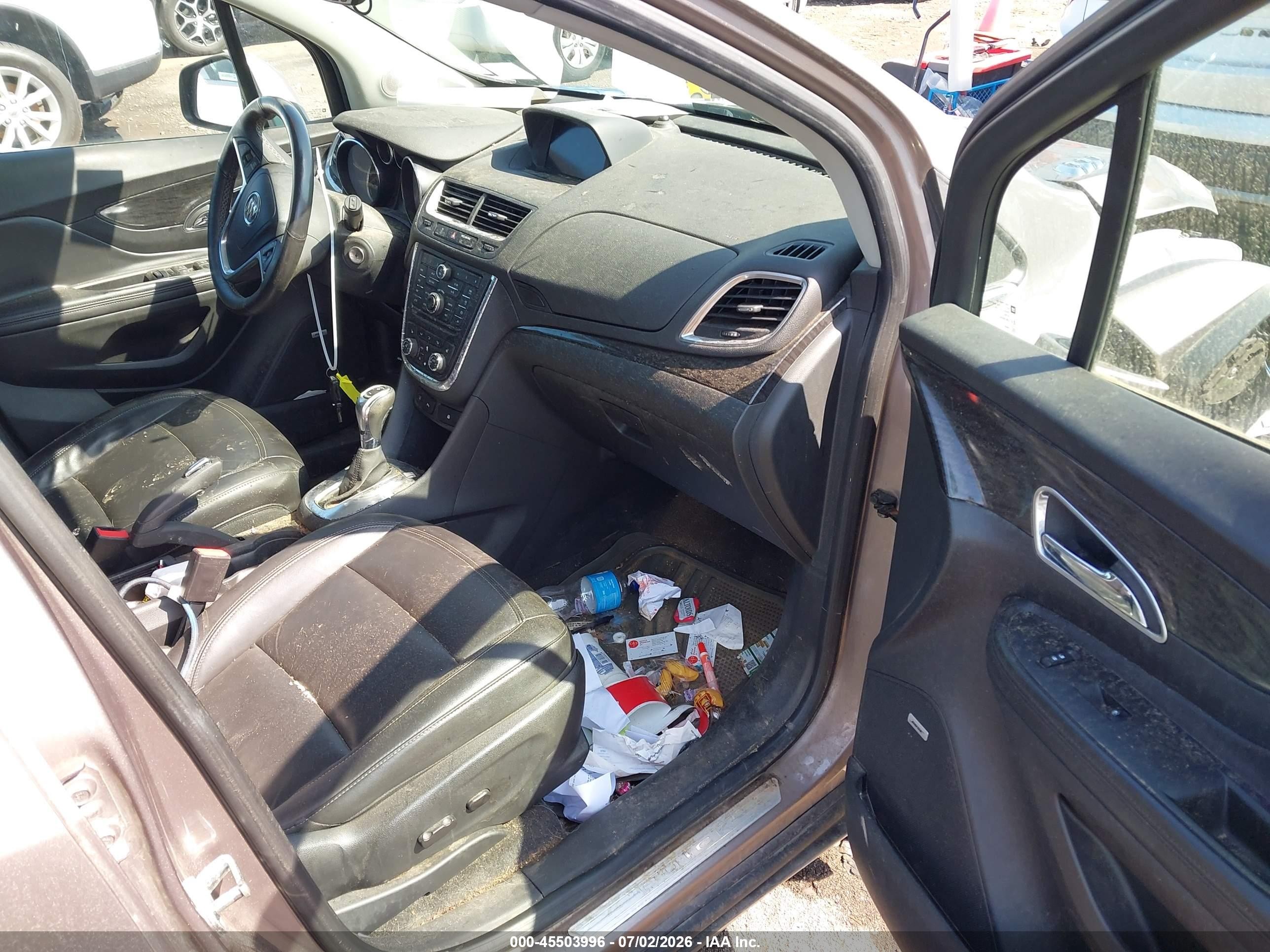 2014 Buick Encore Premium Beige vin: KL4CJHSB1EB520110