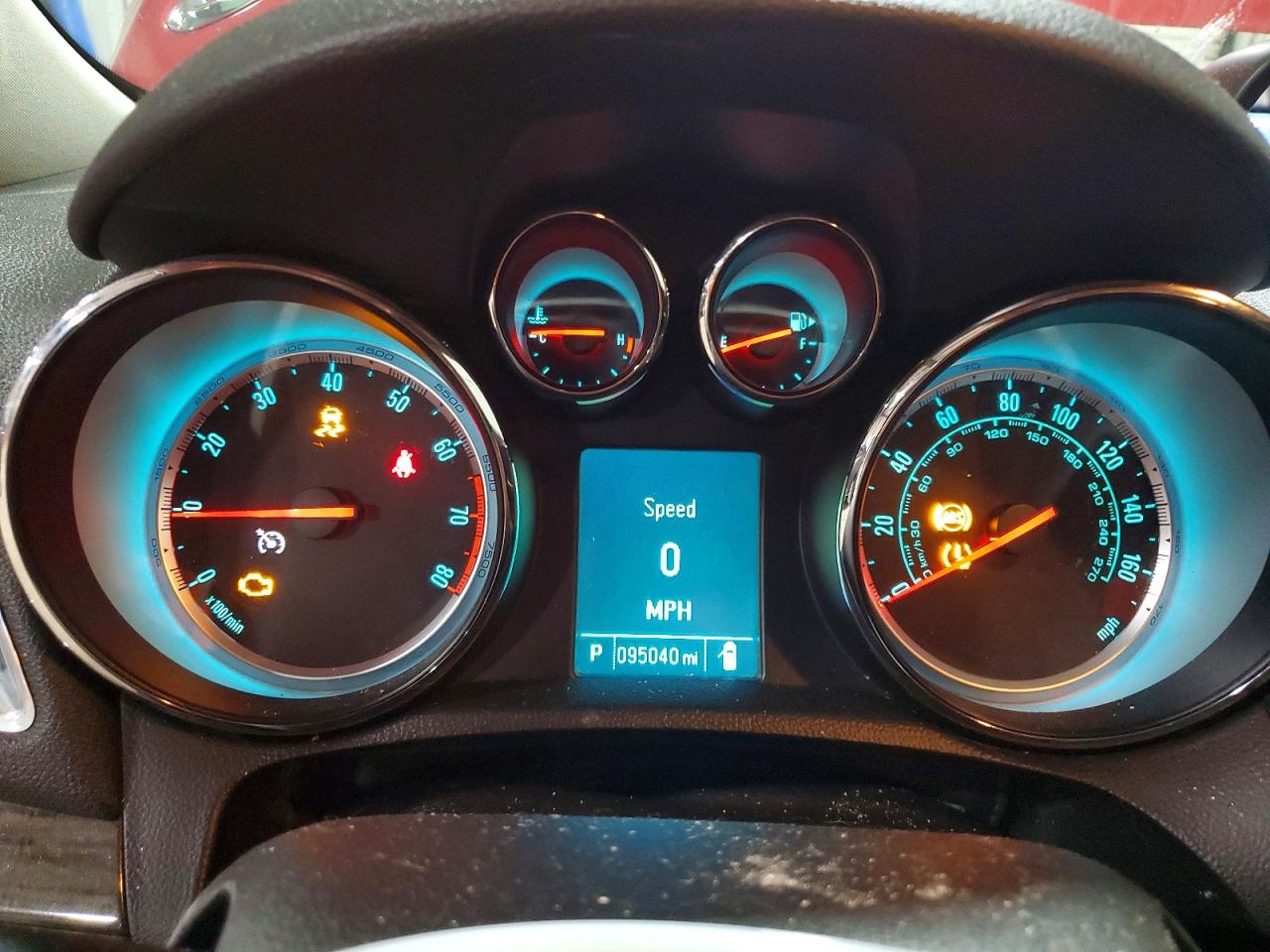 2014 Buick Encore Premium Red vin: KL4CJHSB1EB606436