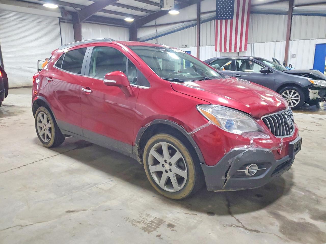 2014 Buick Encore Premium Red vin: KL4CJHSB1EB606436