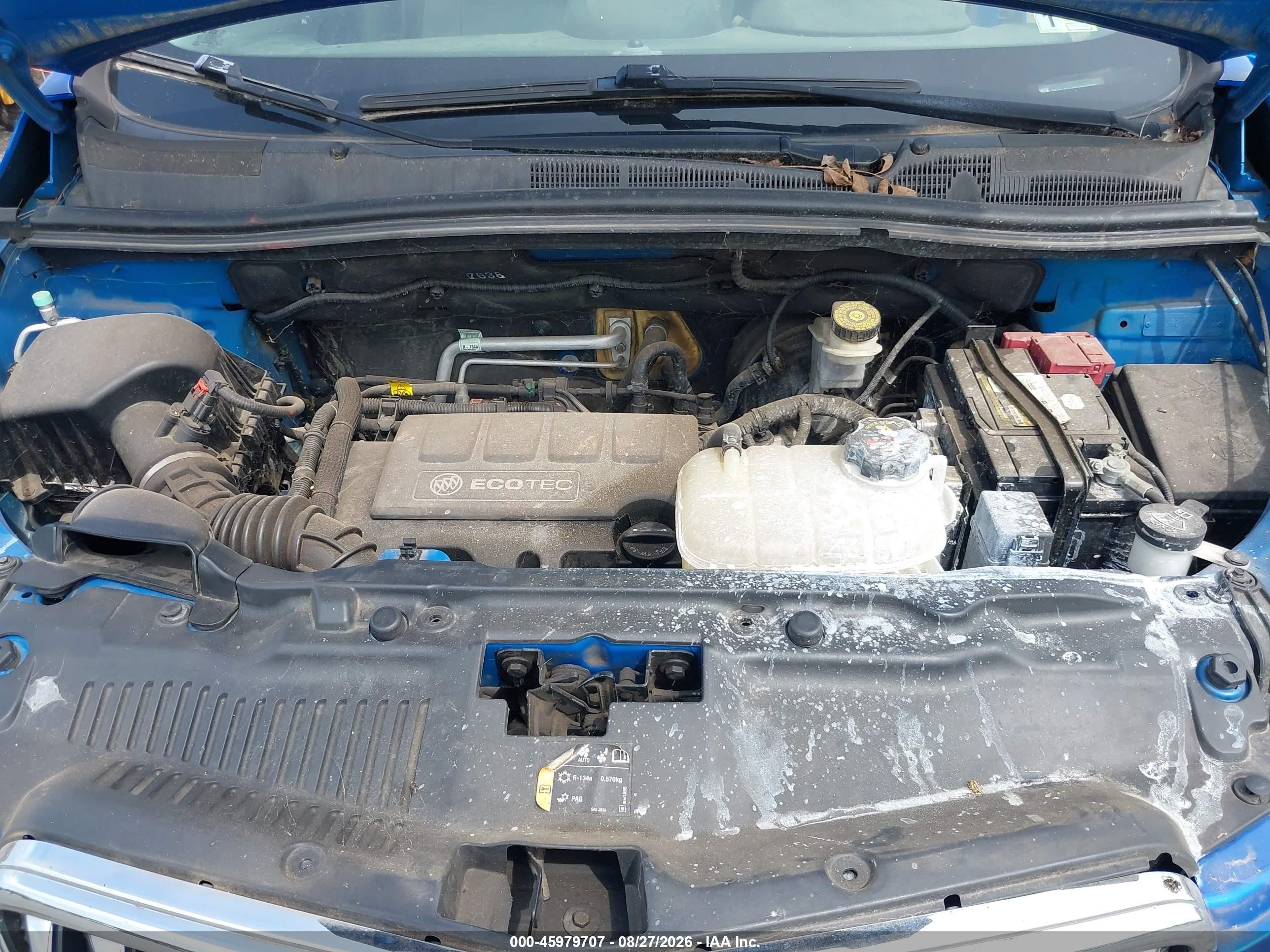 2014 Buick Encore Premium Blue vin: KL4CJHSB1EB617145