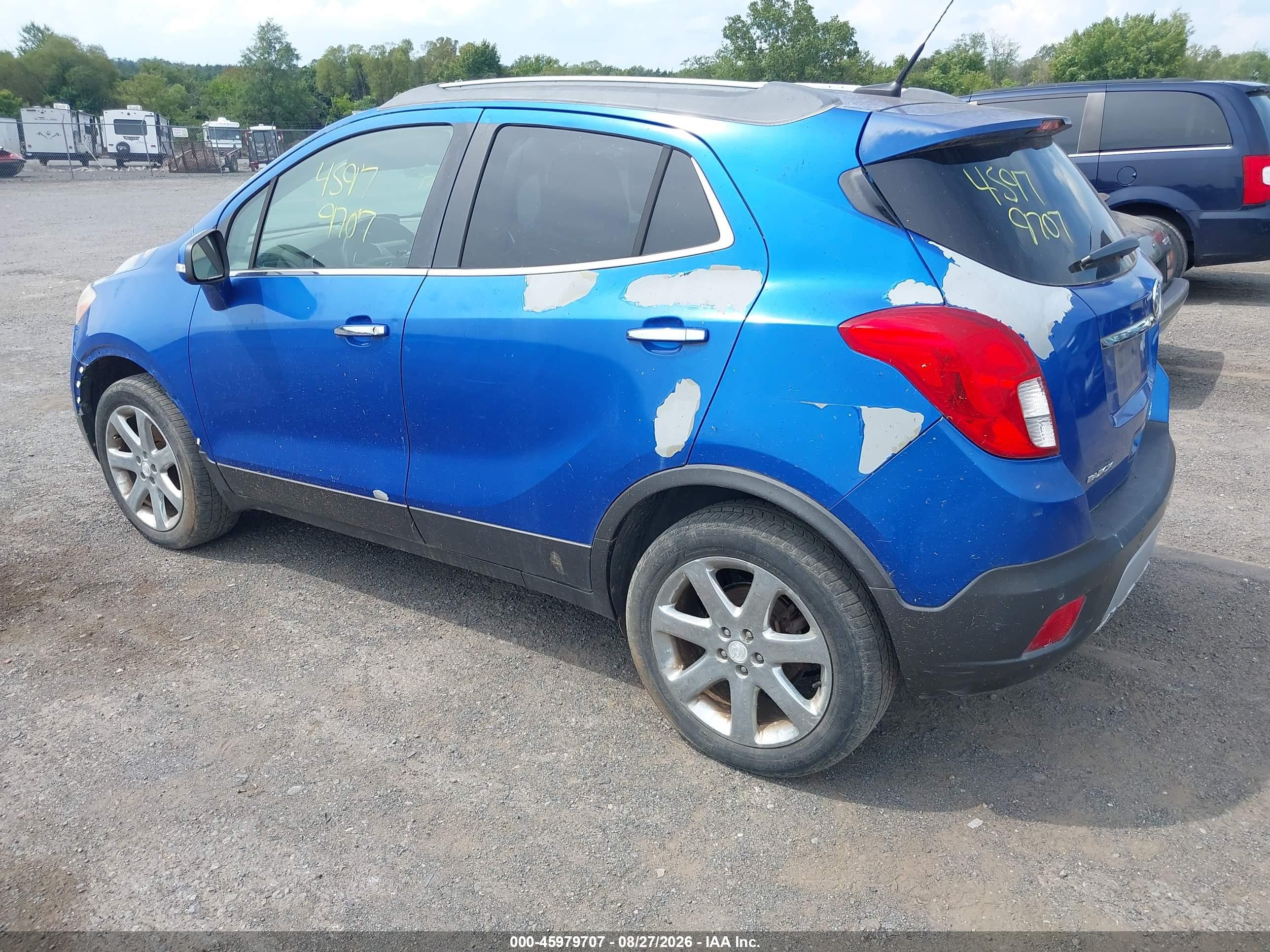 2014 Buick Encore Premium Blue vin: KL4CJHSB1EB617145