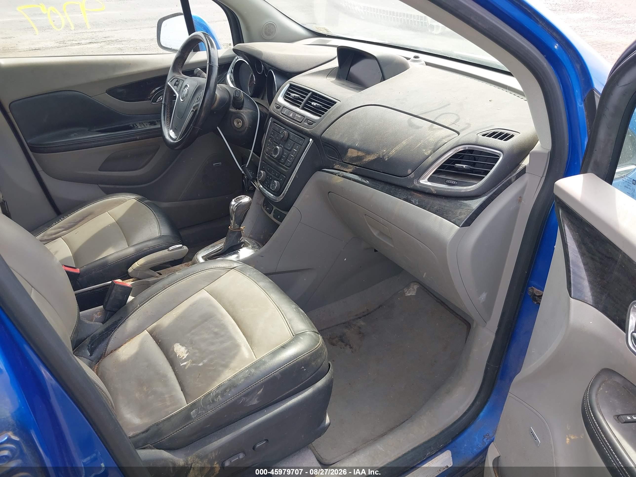 2014 Buick Encore Premium Blue vin: KL4CJHSB1EB617145