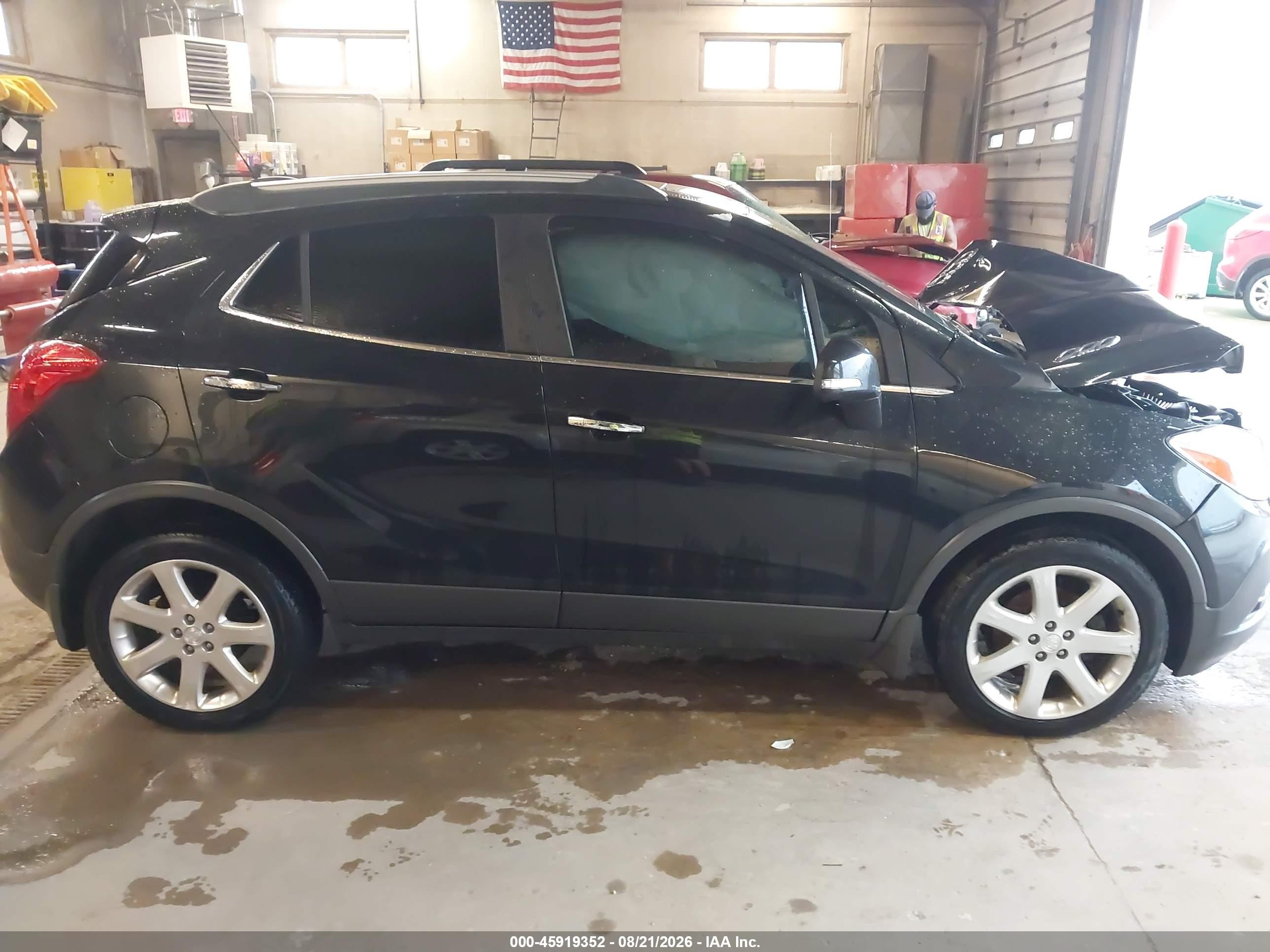 2015 Buick Encore Premium Черный vin: KL4CJHSB1FB126866
