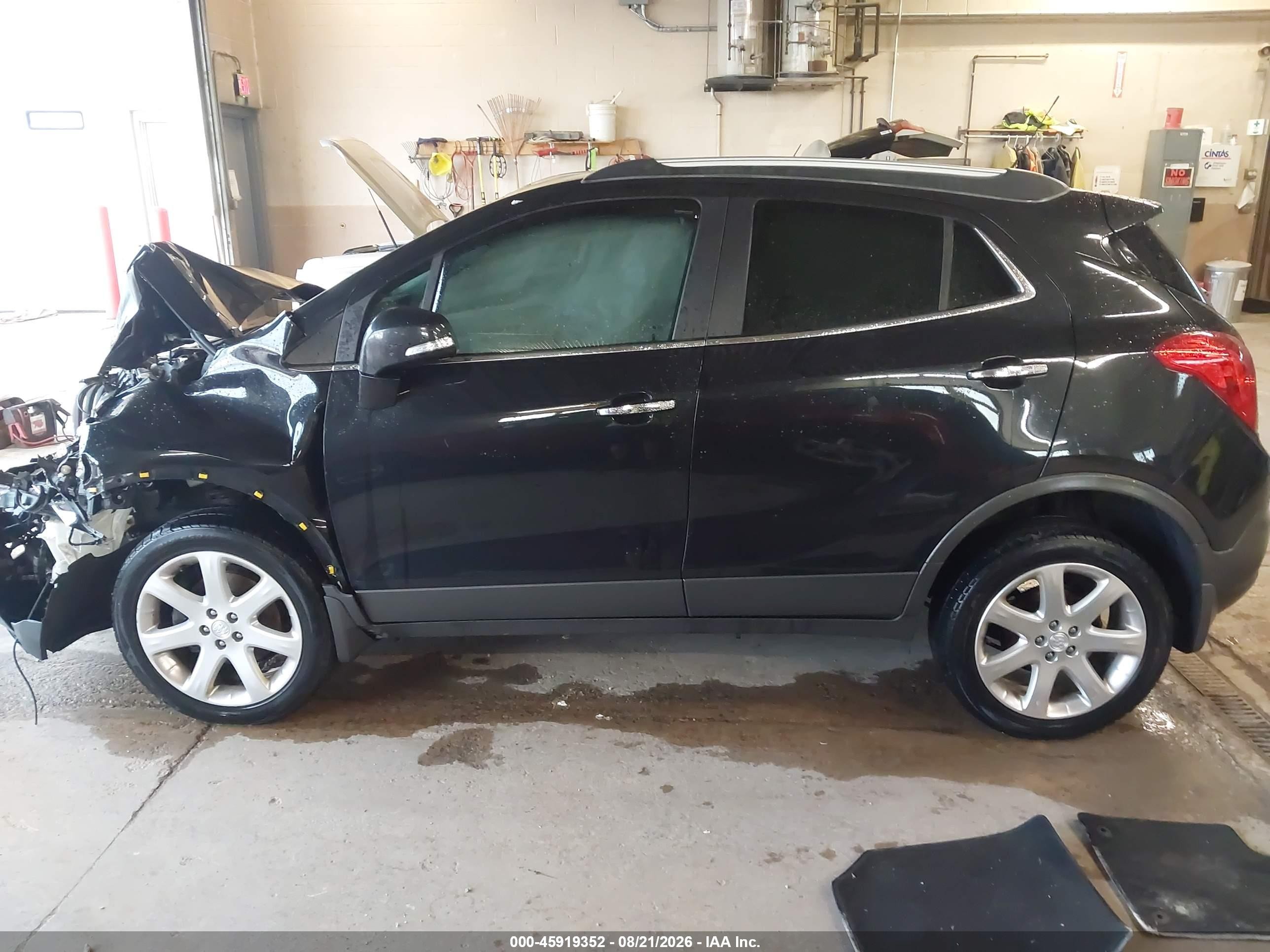 2015 Buick Encore Premium Черный vin: KL4CJHSB1FB126866