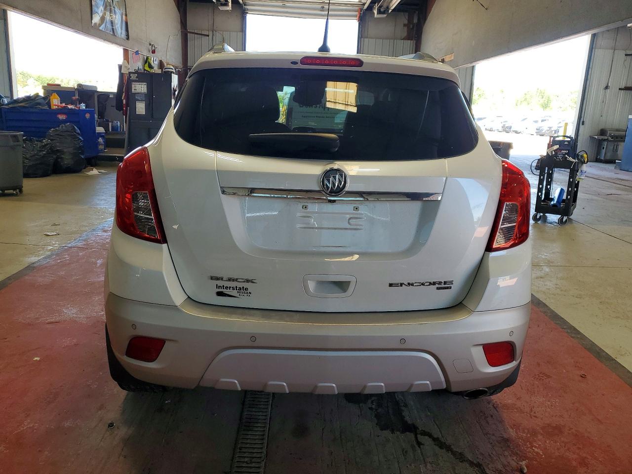 2013 Buick Encore Premium White vin: KL4CJHSB2DB186717