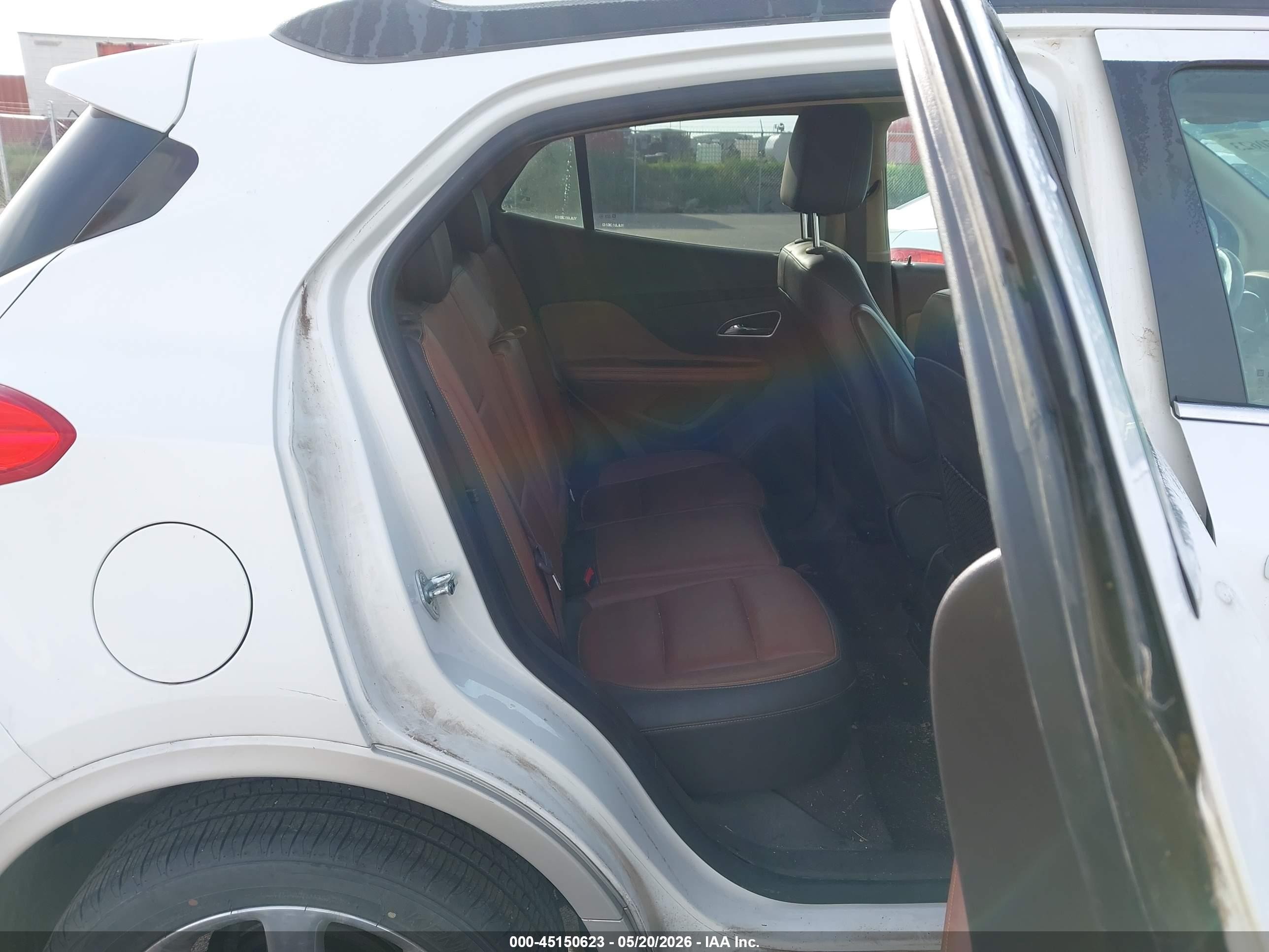 2014 Buick Encore Premium White vin: KL4CJHSB2EB567050