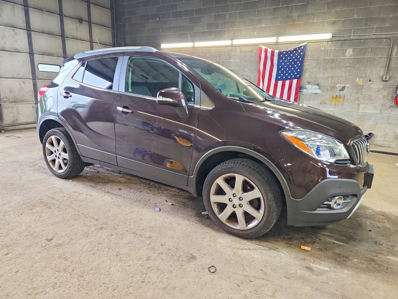 2015 Buick Encore Premium Brown vin: KL4CJHSB2FB029031