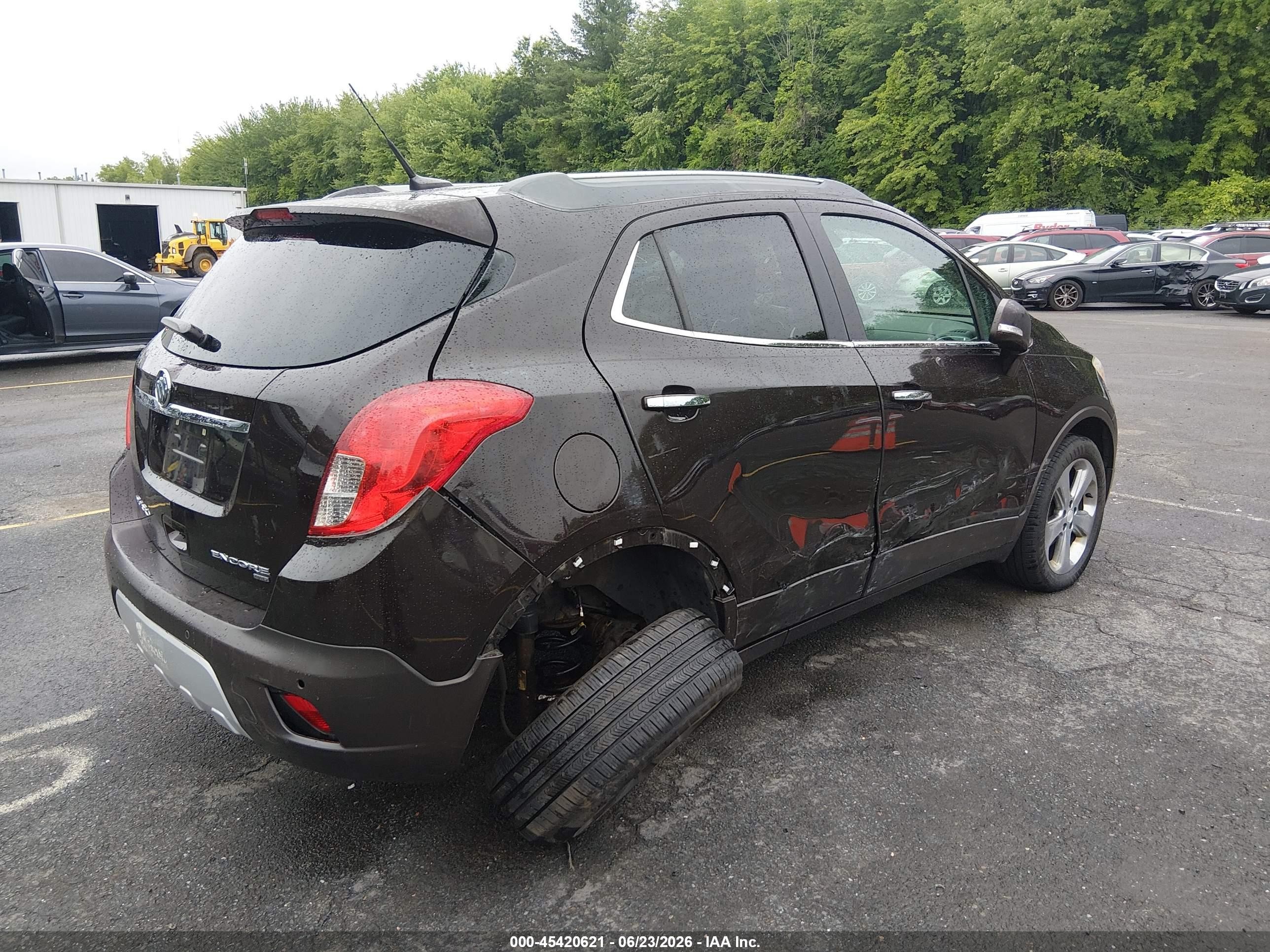 2014 Buick Encore Premium Brown vin: KL4CJHSB3EB536986