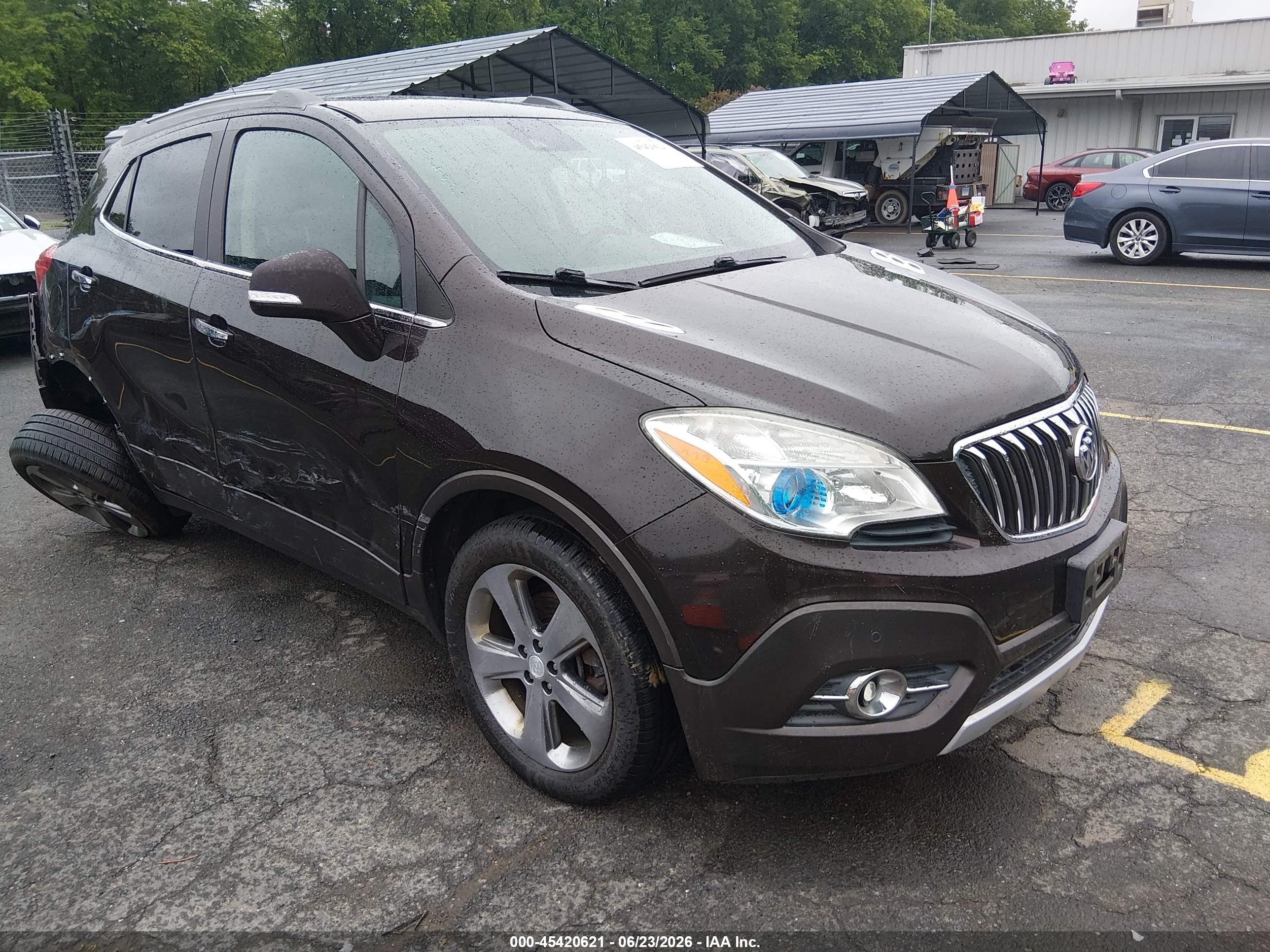 2014 Buick Encore Premium Brown vin: KL4CJHSB3EB536986