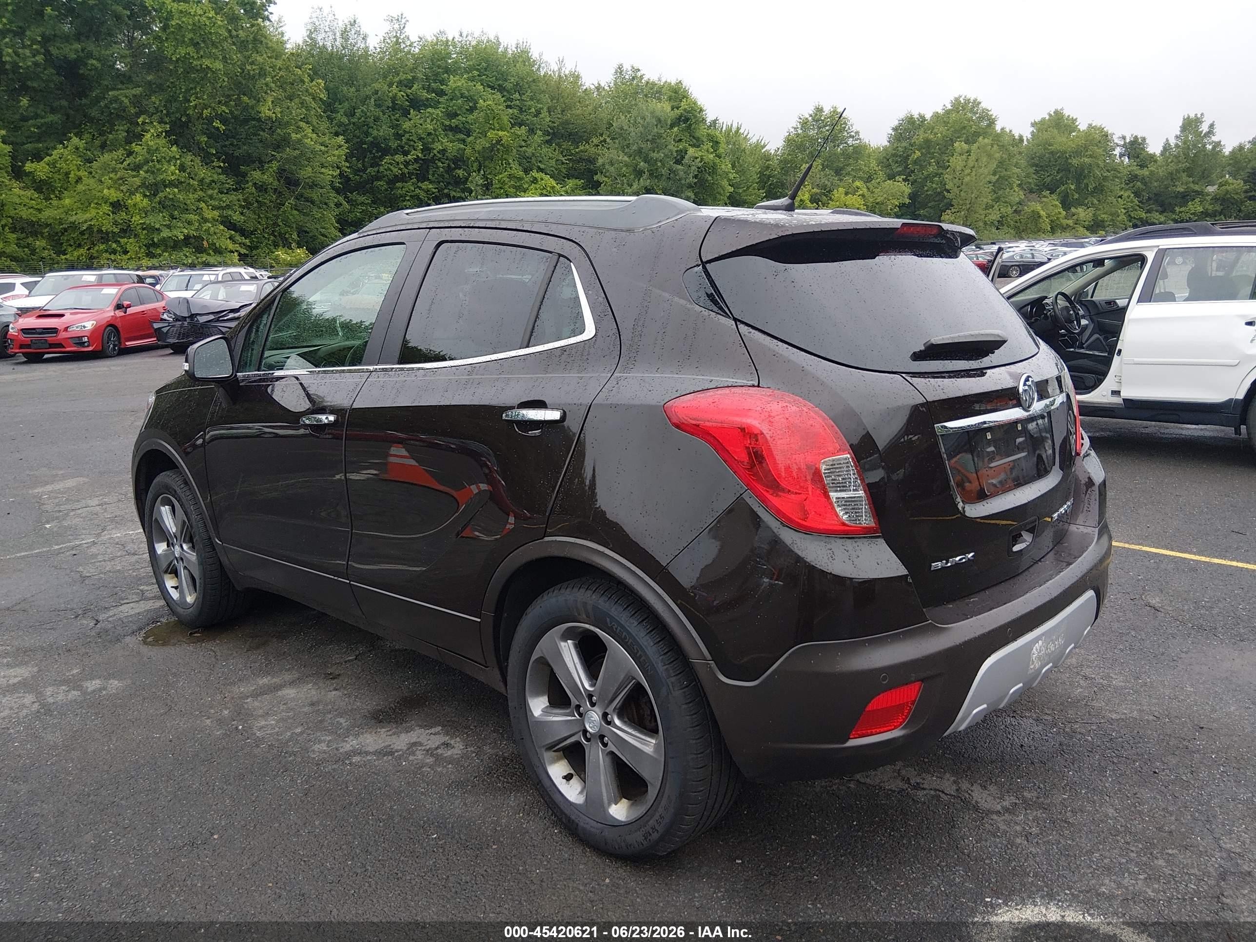 2014 Buick Encore Premium Brown vin: KL4CJHSB3EB536986