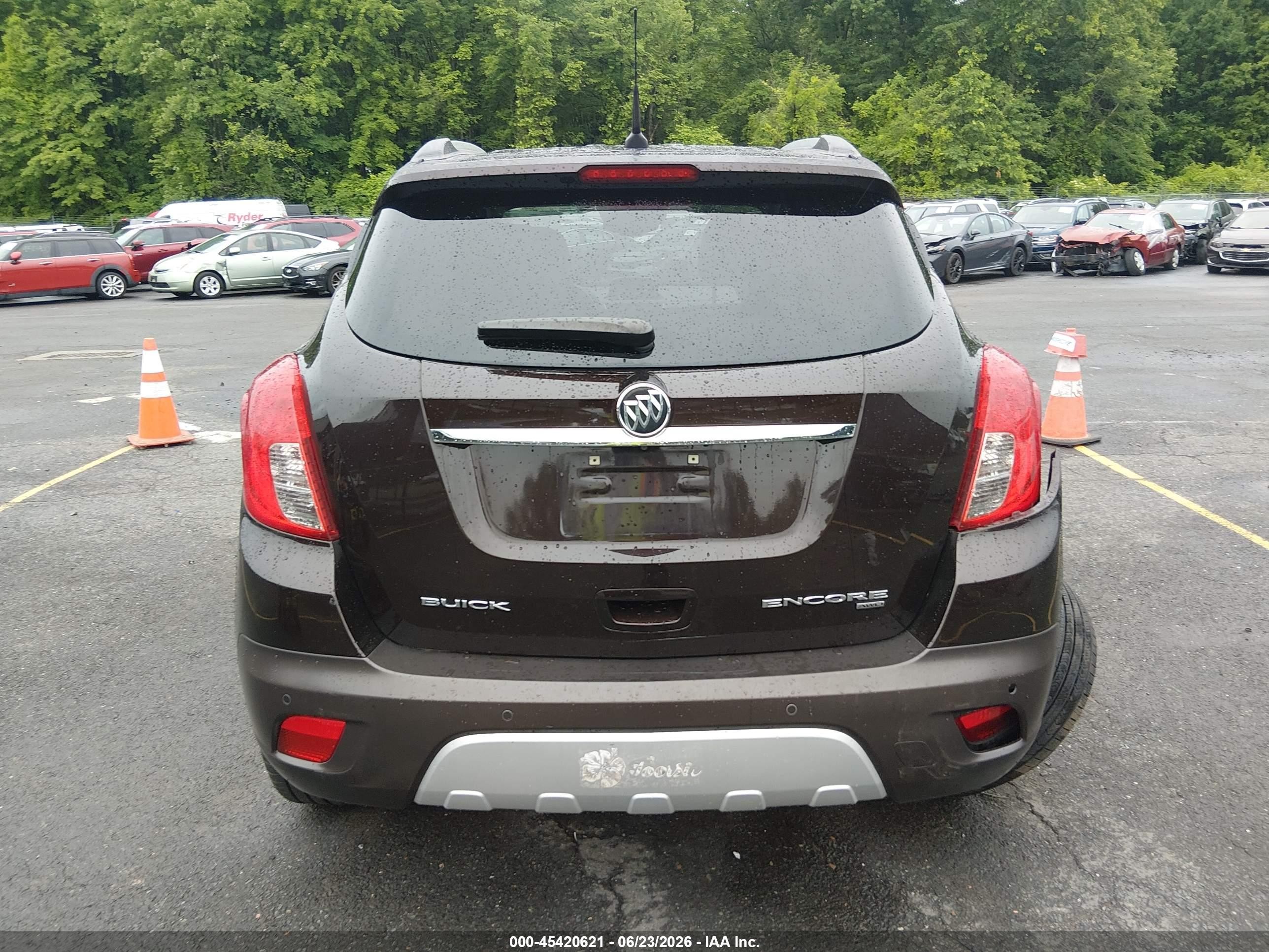 2014 Buick Encore Premium Brown vin: KL4CJHSB3EB536986