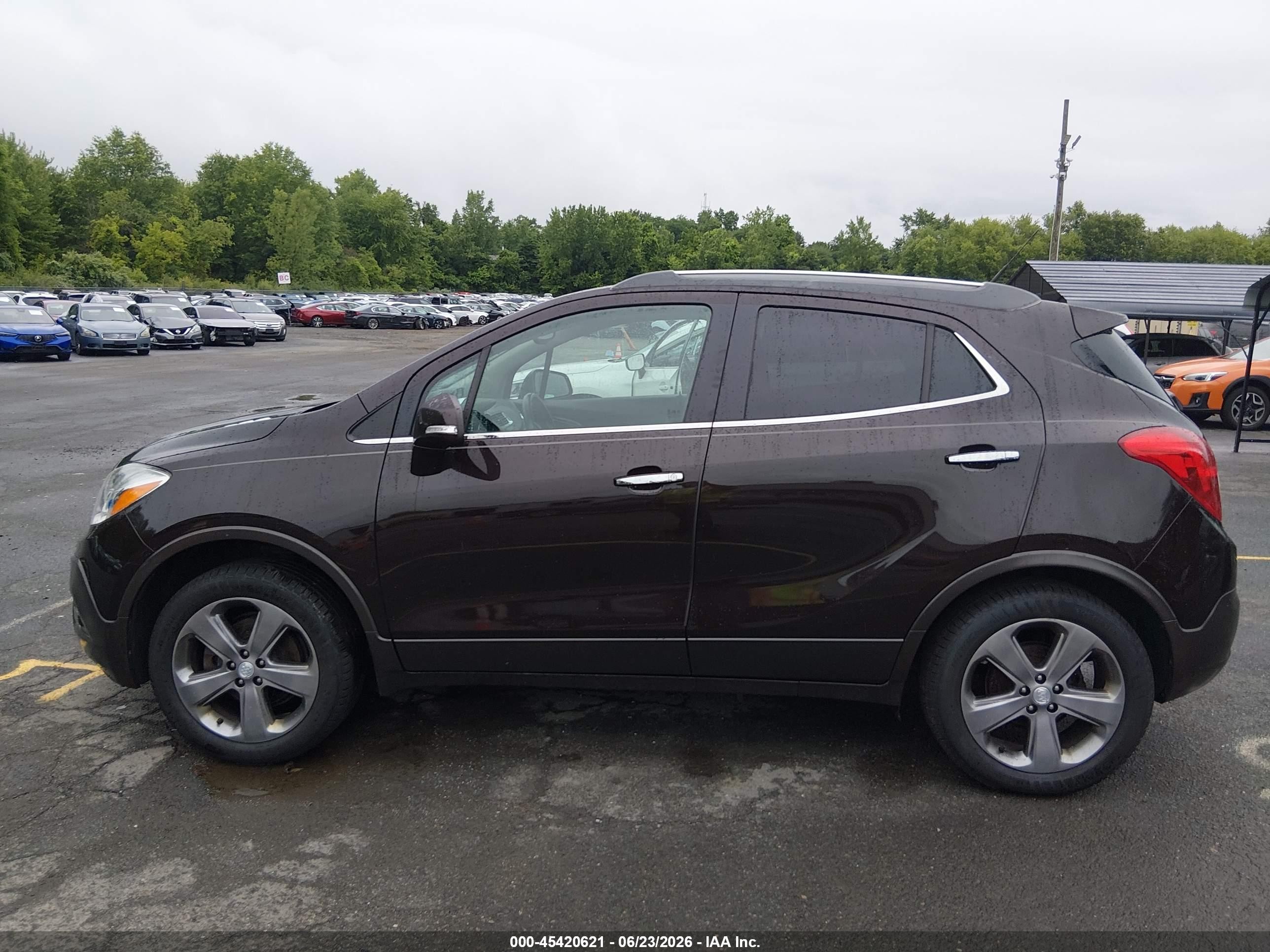 2014 Buick Encore Premium Brown vin: KL4CJHSB3EB536986