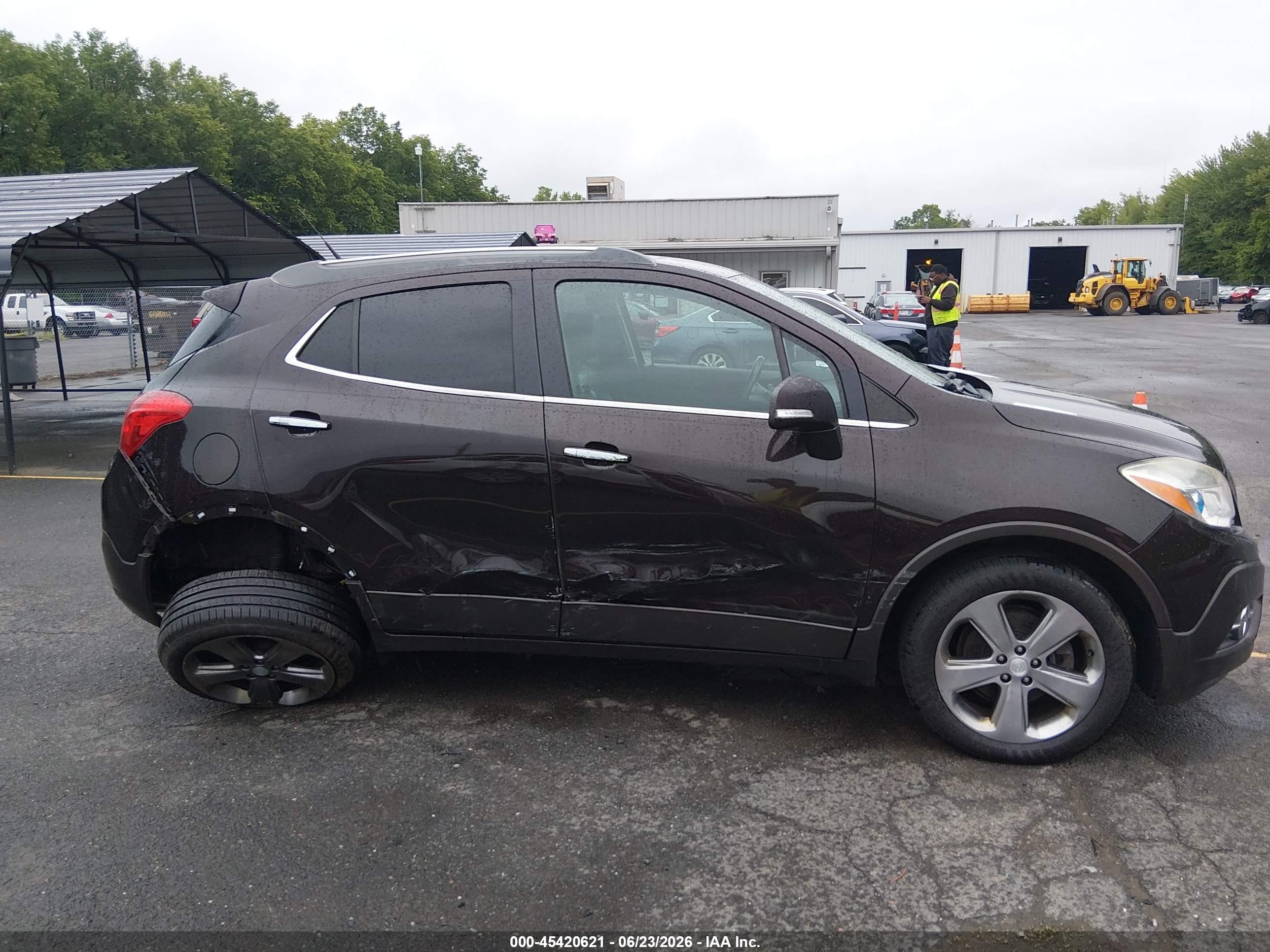 2014 Buick Encore Premium Brown vin: KL4CJHSB3EB536986