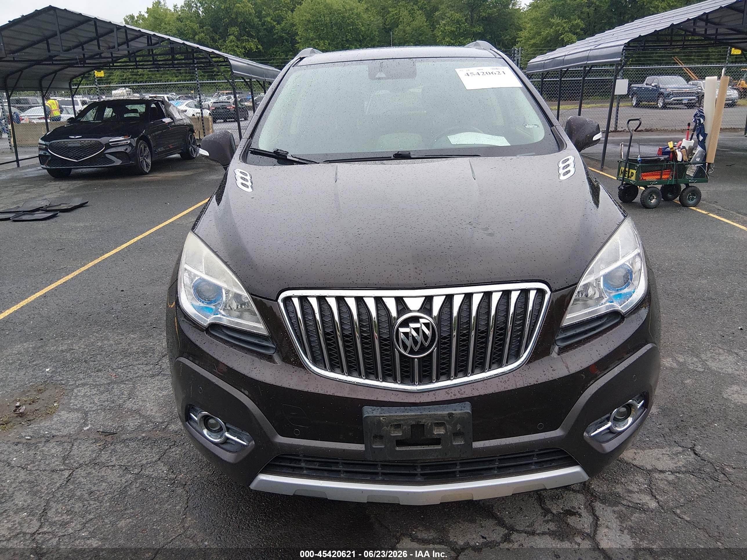 2014 Buick Encore Premium Brown vin: KL4CJHSB3EB536986