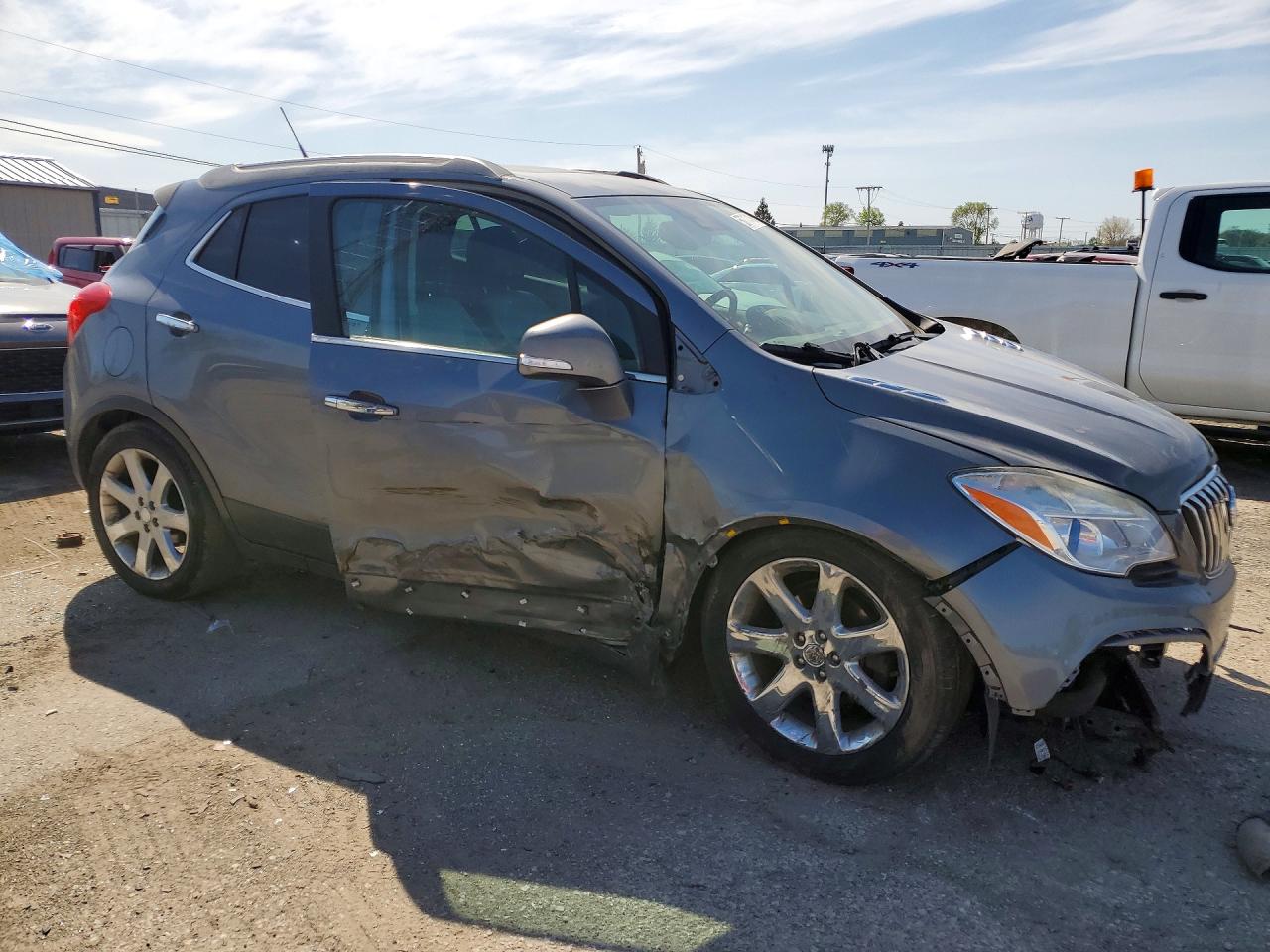 2014 Buick Encore Premium Gray vin: KL4CJHSB3EB597433