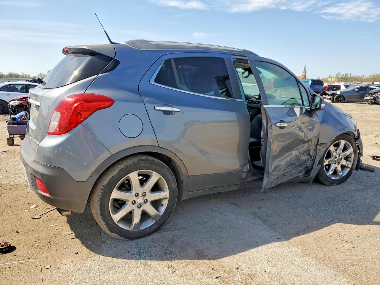 2014 Buick Encore Premium Gray vin: KL4CJHSB3EB597433