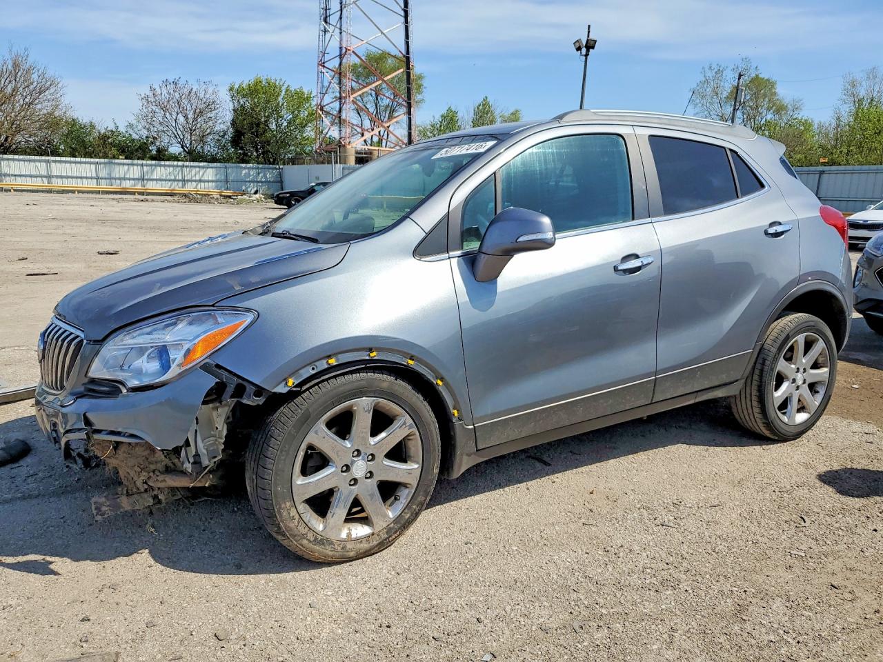 2014 Buick Encore Premium Gray vin: KL4CJHSB3EB597433