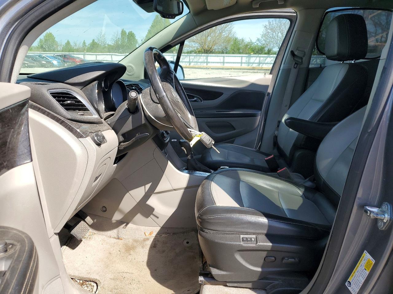 2014 Buick Encore Premium Gray vin: KL4CJHSB3EB597433
