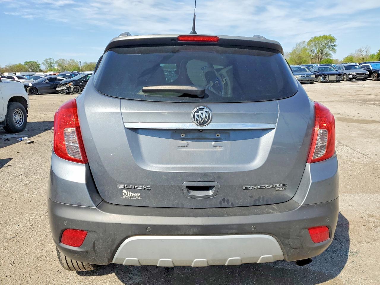 2014 Buick Encore Premium Gray vin: KL4CJHSB3EB597433