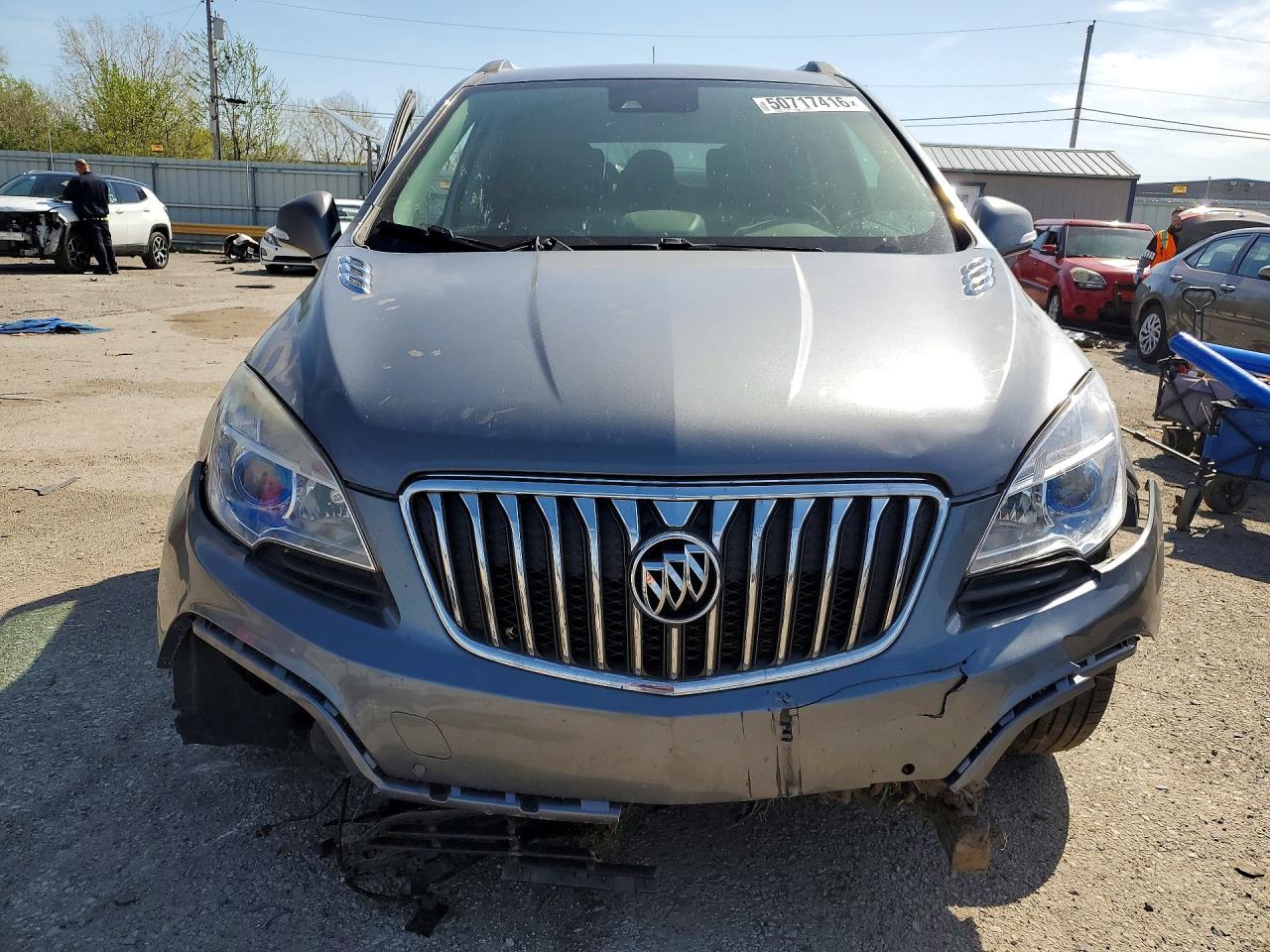 2014 Buick Encore Premium Gray vin: KL4CJHSB3EB597433