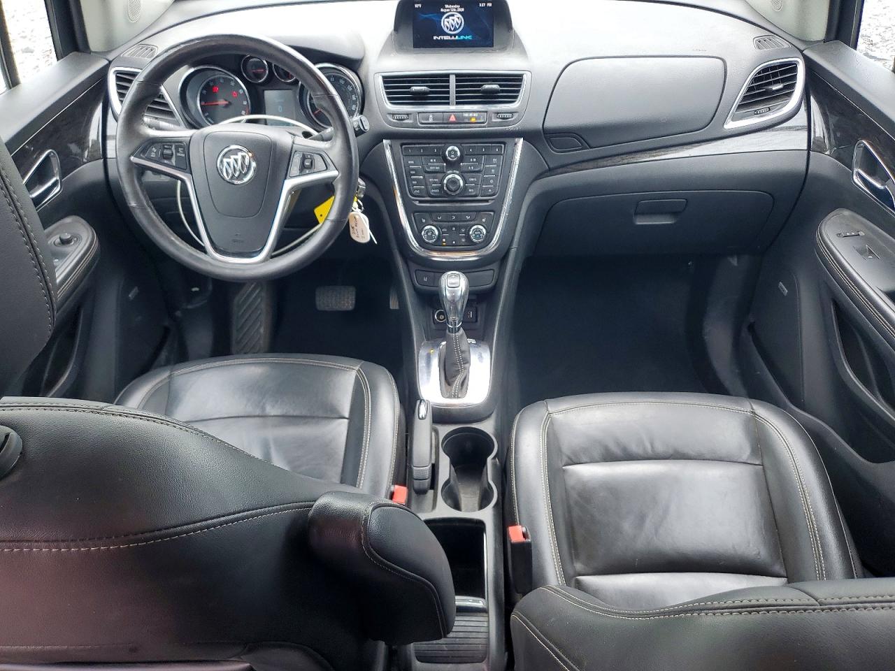 2015 Buick Encore Premium White vin: KL4CJHSB3FB038045