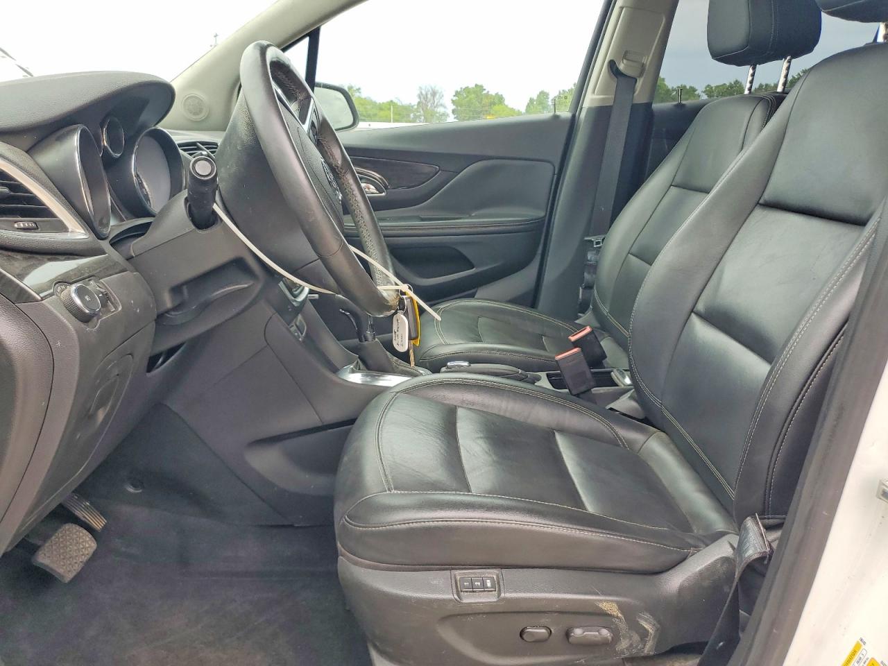 2015 Buick Encore Premium White vin: KL4CJHSB3FB038045