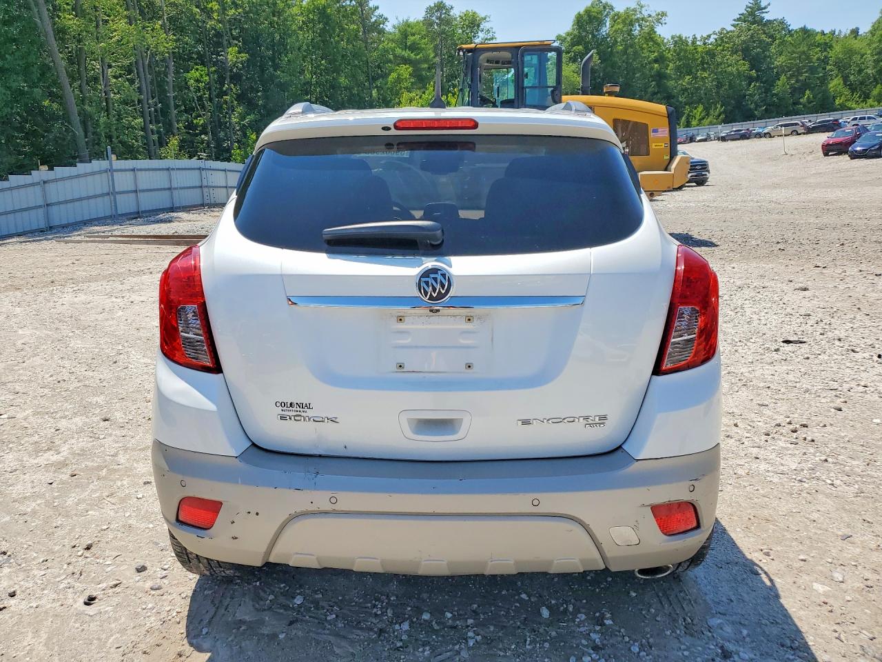 2013 Buick Encore Premium White vin: KL4CJHSB4DB106494