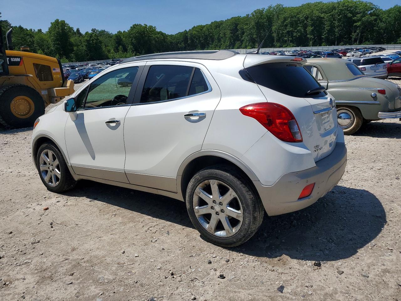 2013 Buick Encore Premium White vin: KL4CJHSB4DB106494