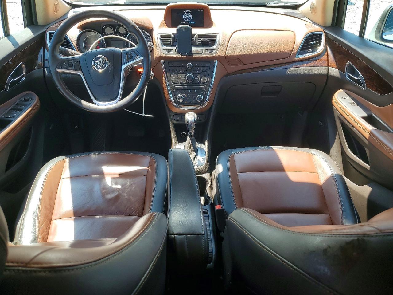 2013 Buick Encore Premium White vin: KL4CJHSB4DB106494
