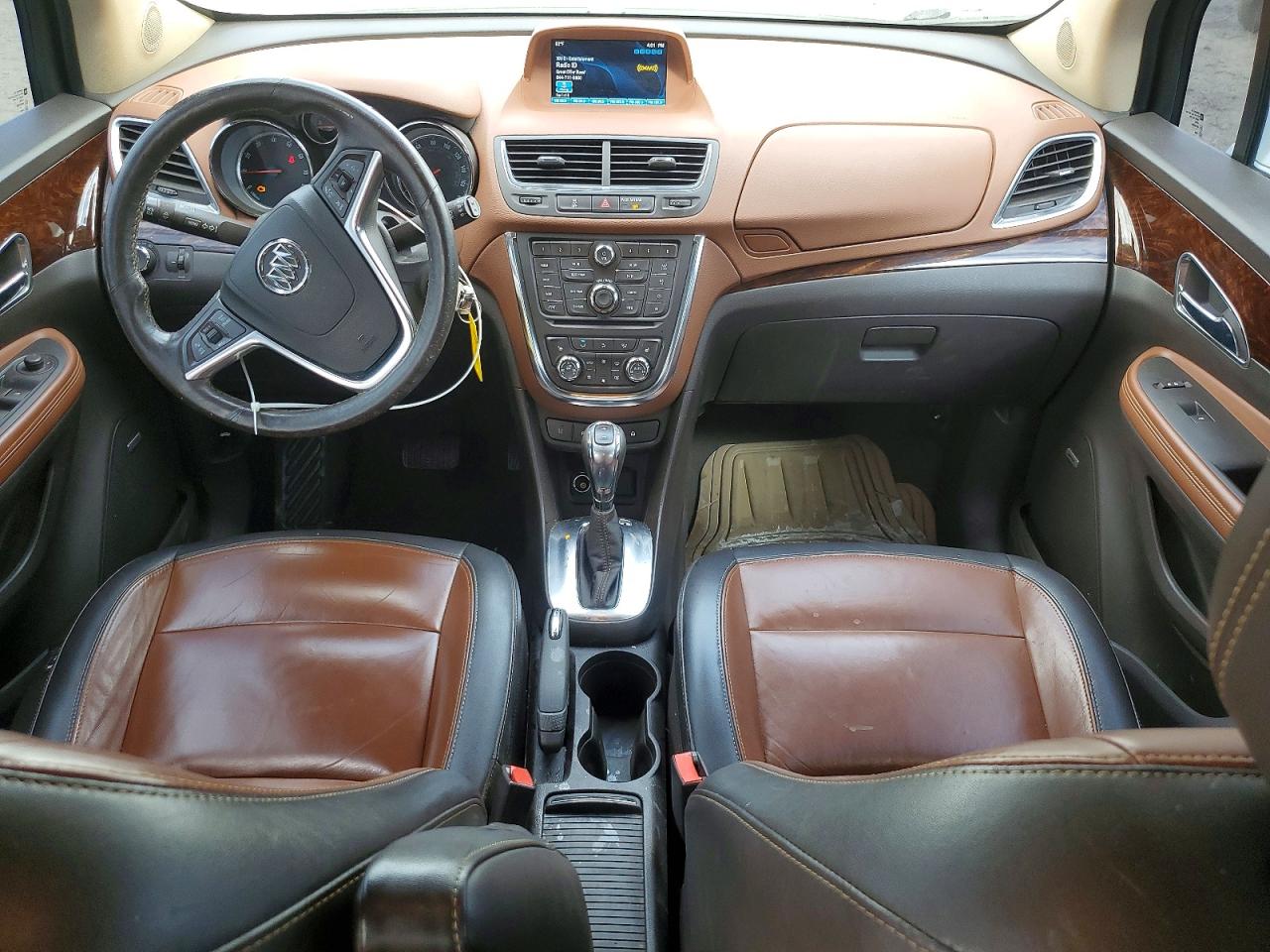 2014 Buick Encore Premium White vin: KL4CJHSB4EB534633