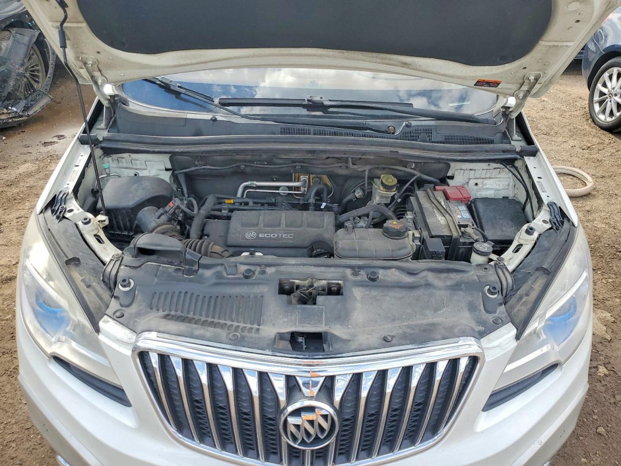 2014 Buick Encore Premium White vin: KL4CJHSB4EB534633