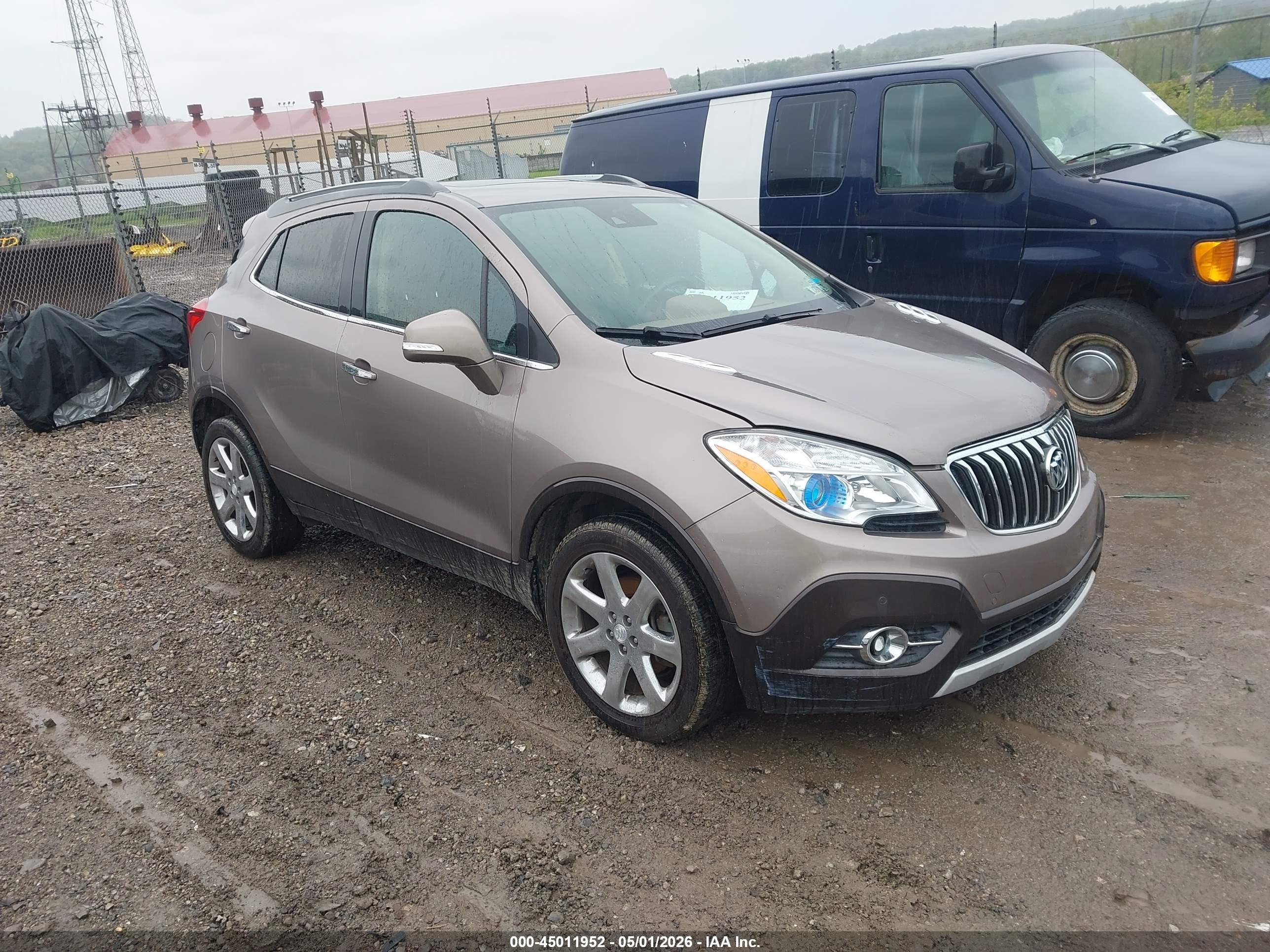 2014 Buick Encore Premium Brown vin: KL4CJHSB4EB555224