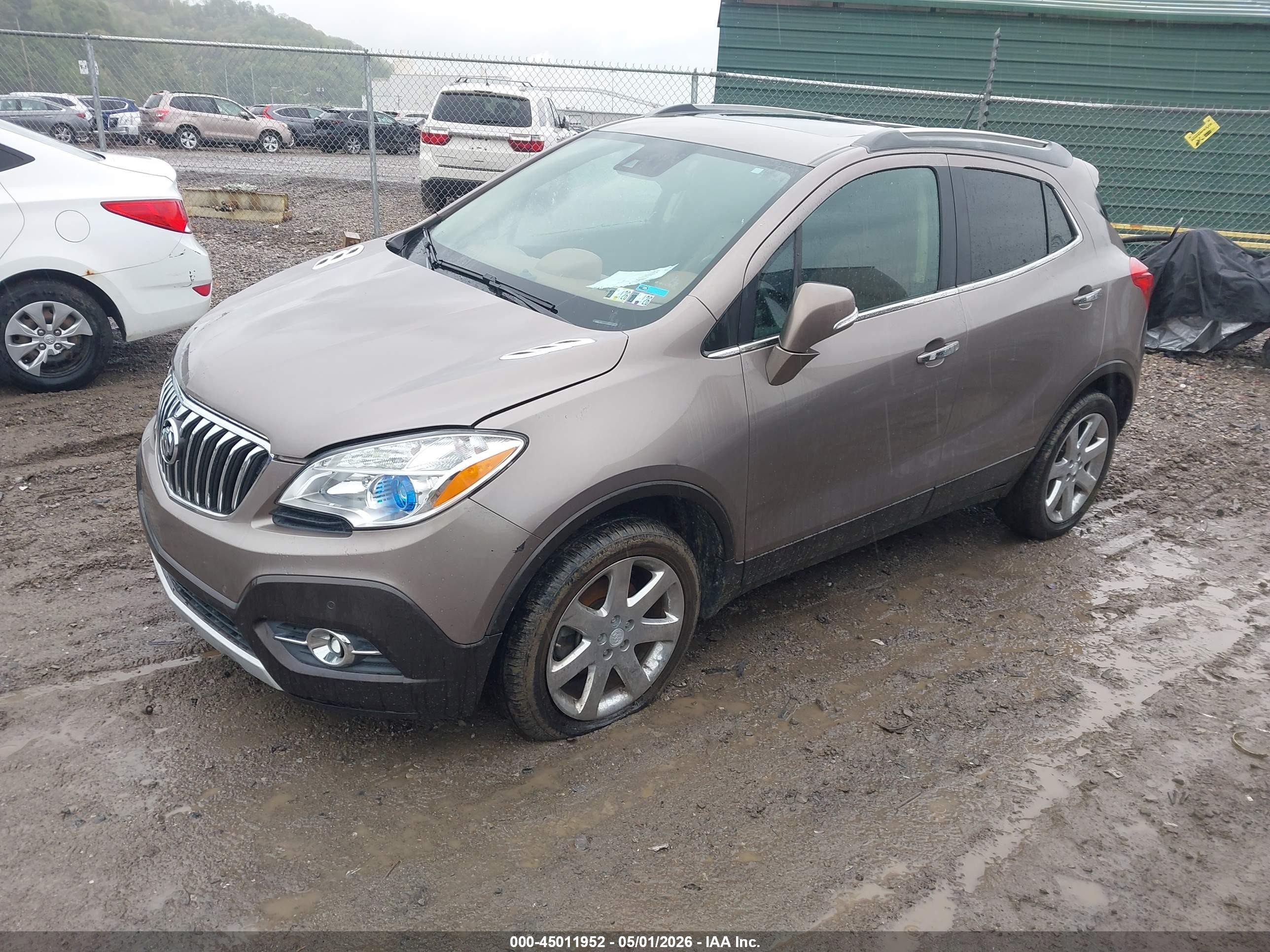 2014 Buick Encore Premium Brown vin: KL4CJHSB4EB555224