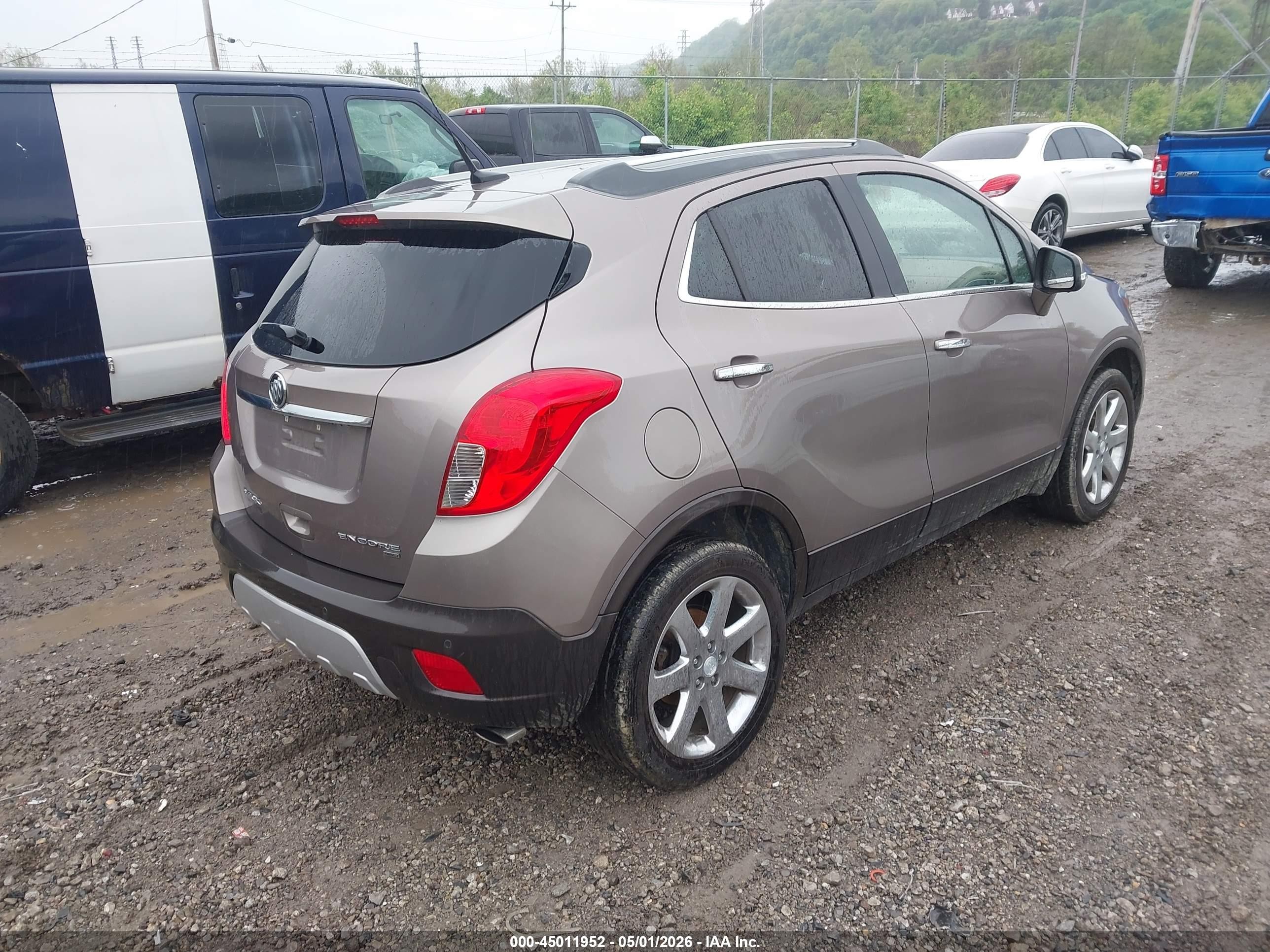 2014 Buick Encore Premium Brown vin: KL4CJHSB4EB555224