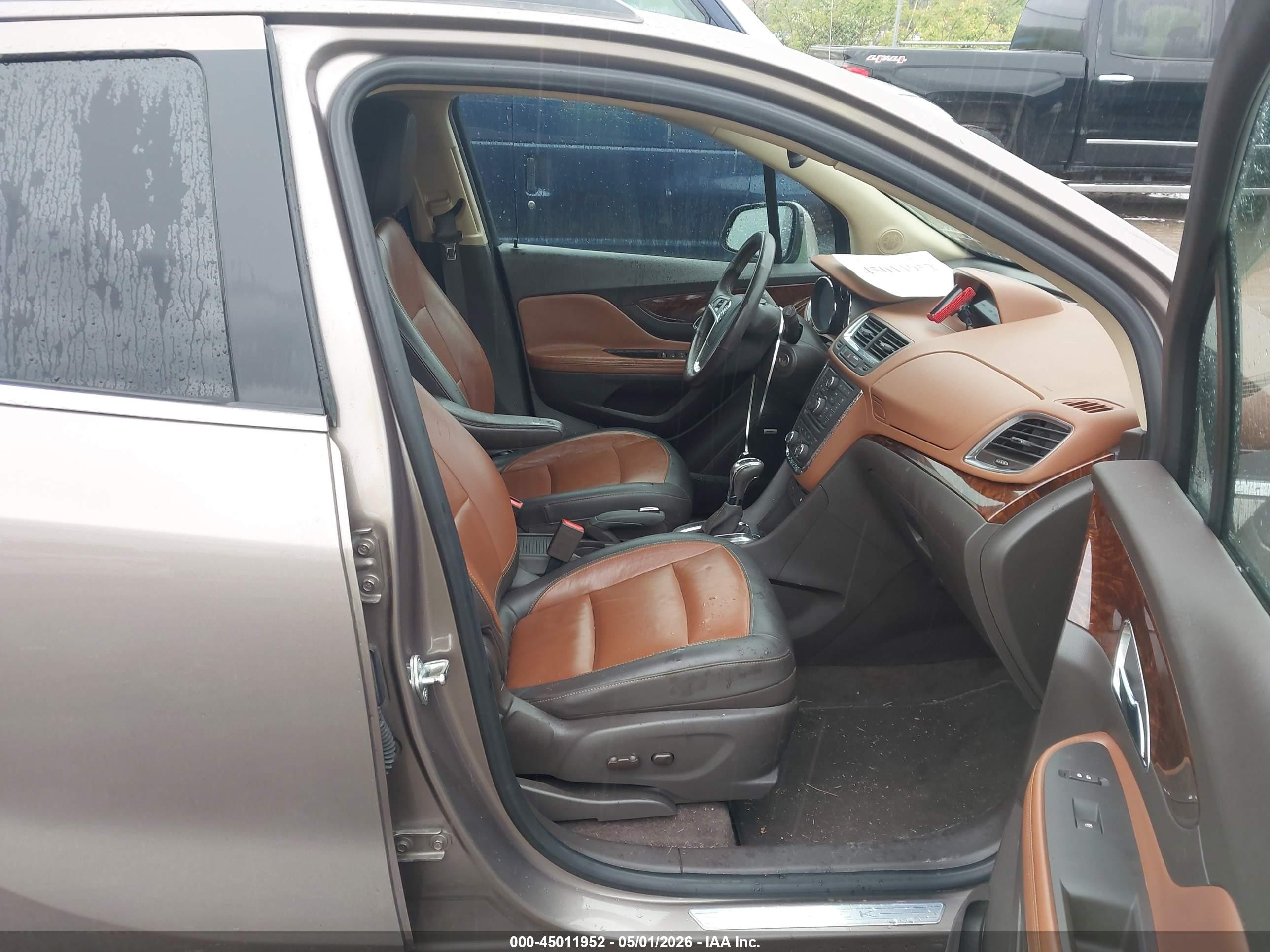 2014 Buick Encore Premium Brown vin: KL4CJHSB4EB555224