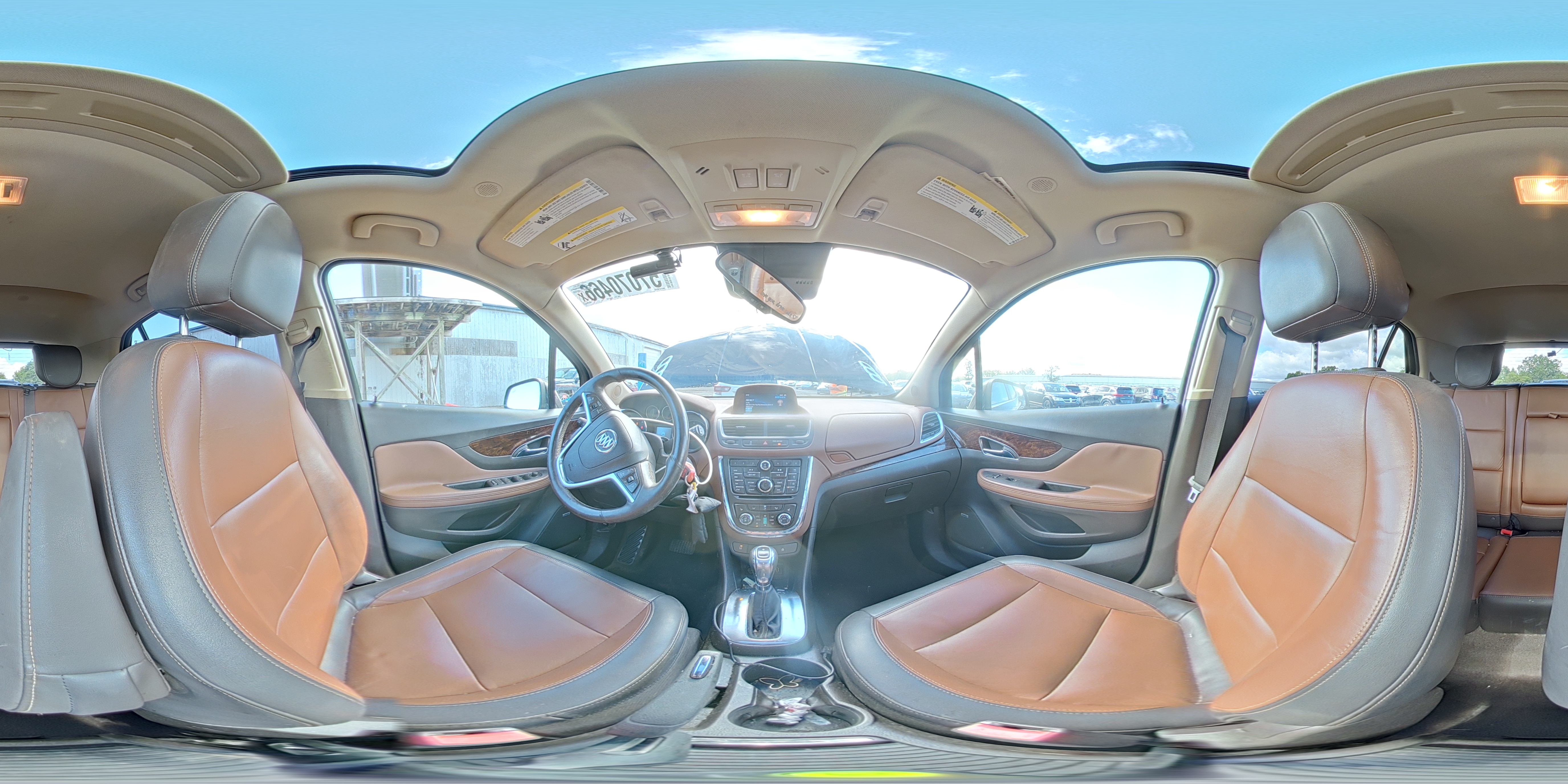 2014 Buick Encore Premium Brown vin: KL4CJHSB4EB625711
