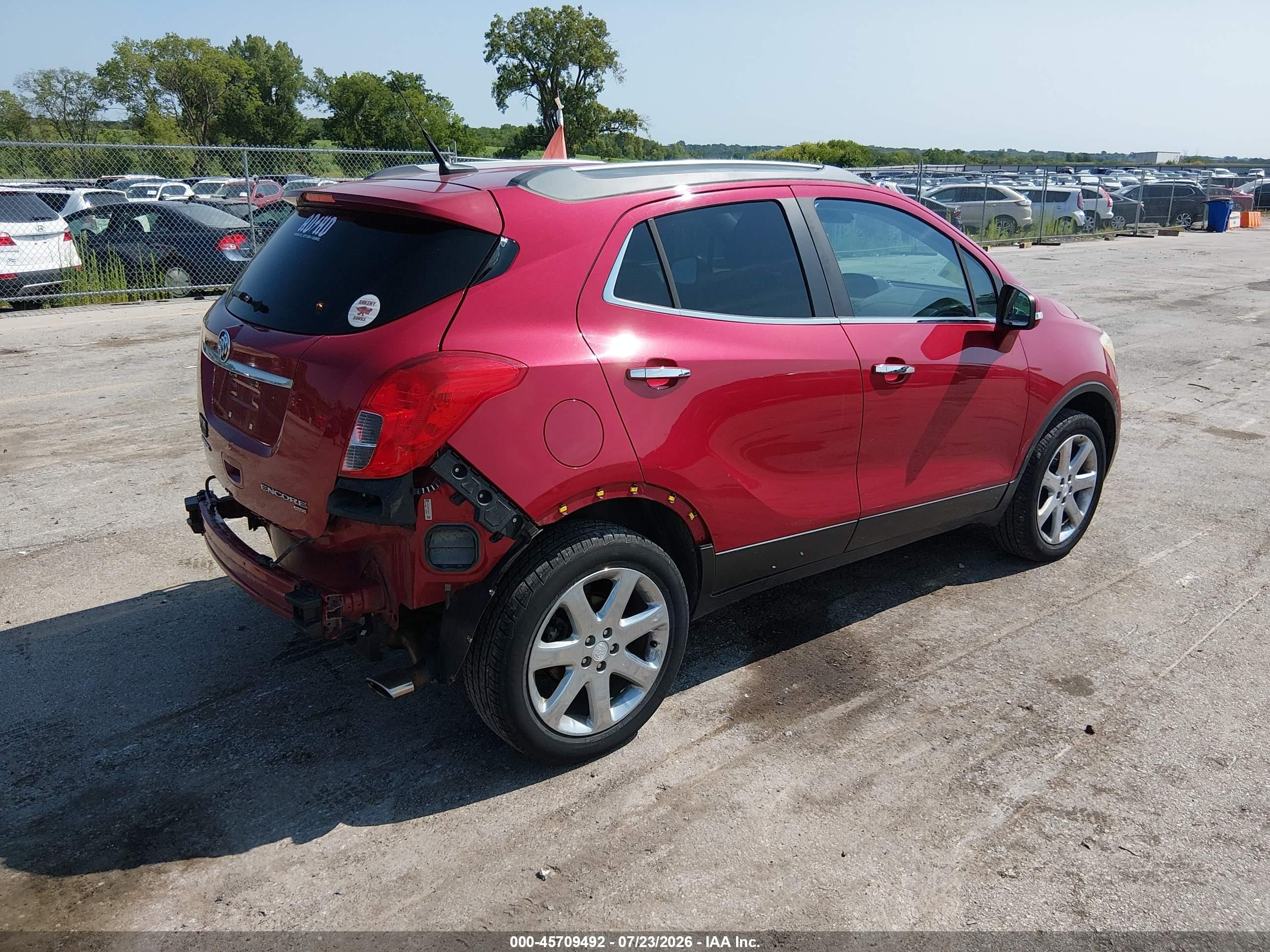 2014 Buick Encore Premium Brown vin: KL4CJHSB4EB750319