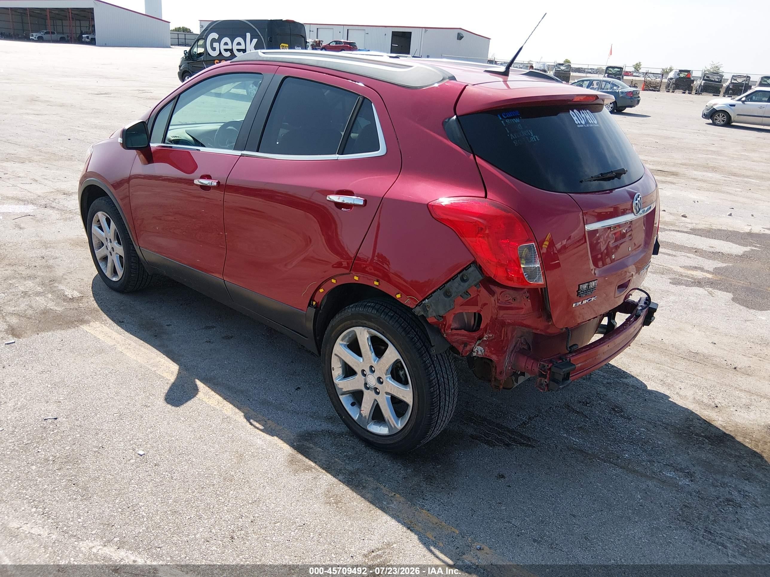 2014 Buick Encore Premium Brown vin: KL4CJHSB4EB750319