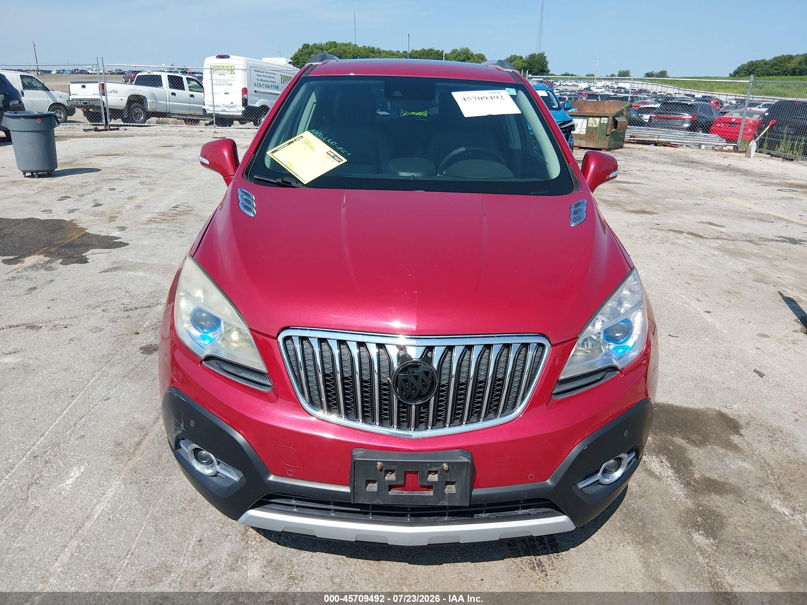 2014 Buick Encore Premium Brown vin: KL4CJHSB4EB750319
