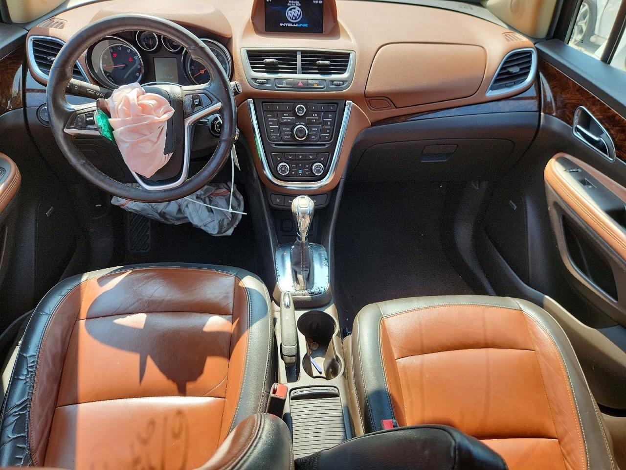 2013 Buick Encore Premium White vin: KL4CJHSB5DB103751